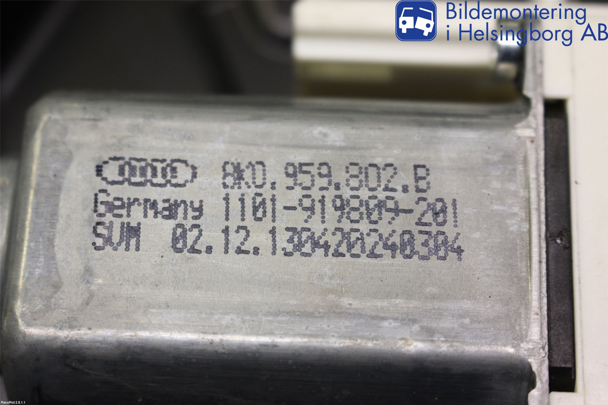 Volkswagen VW TOUAREG 7L 03-10 Vindusheis El Komp