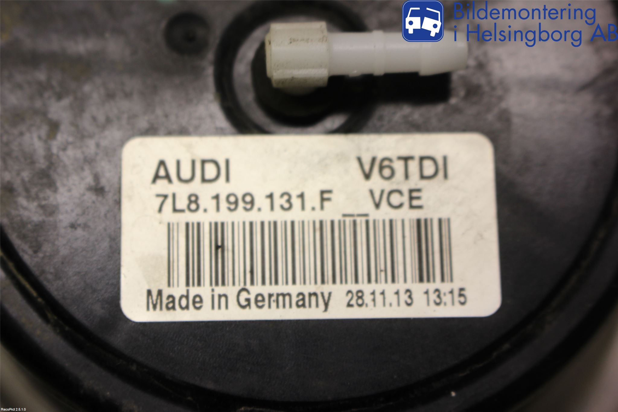 Volkswagen VW TOUAREG 7L 03-10 Motor Feste Gummi