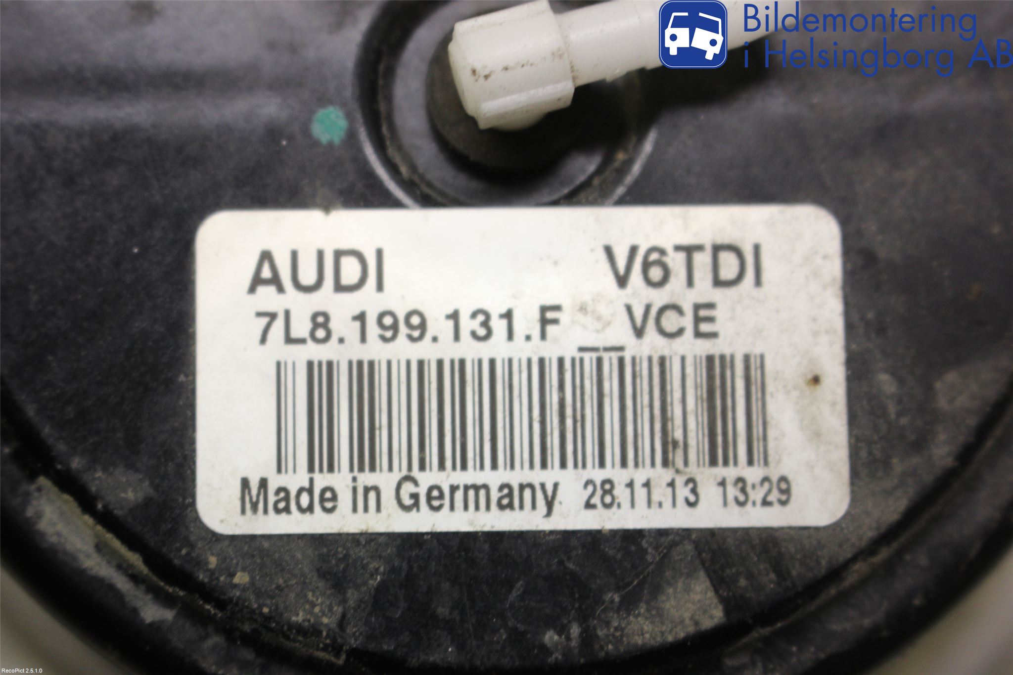 Volkswagen VW TOUAREG 7L 03-10 Motor Feste Gummi
