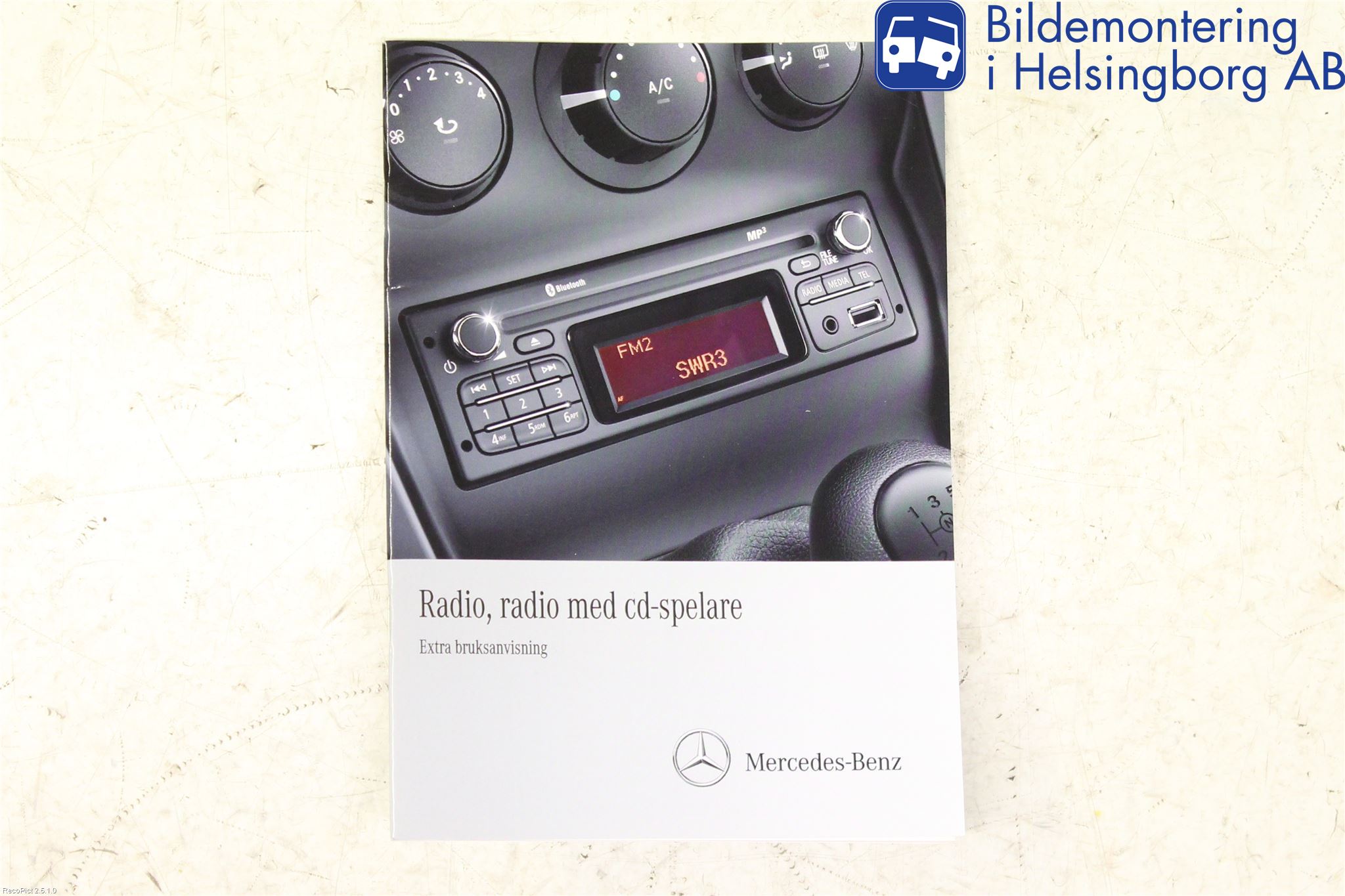 Mercedes-Benz MB CITAN (W415) 13-21 Stereo Radio Med Cd