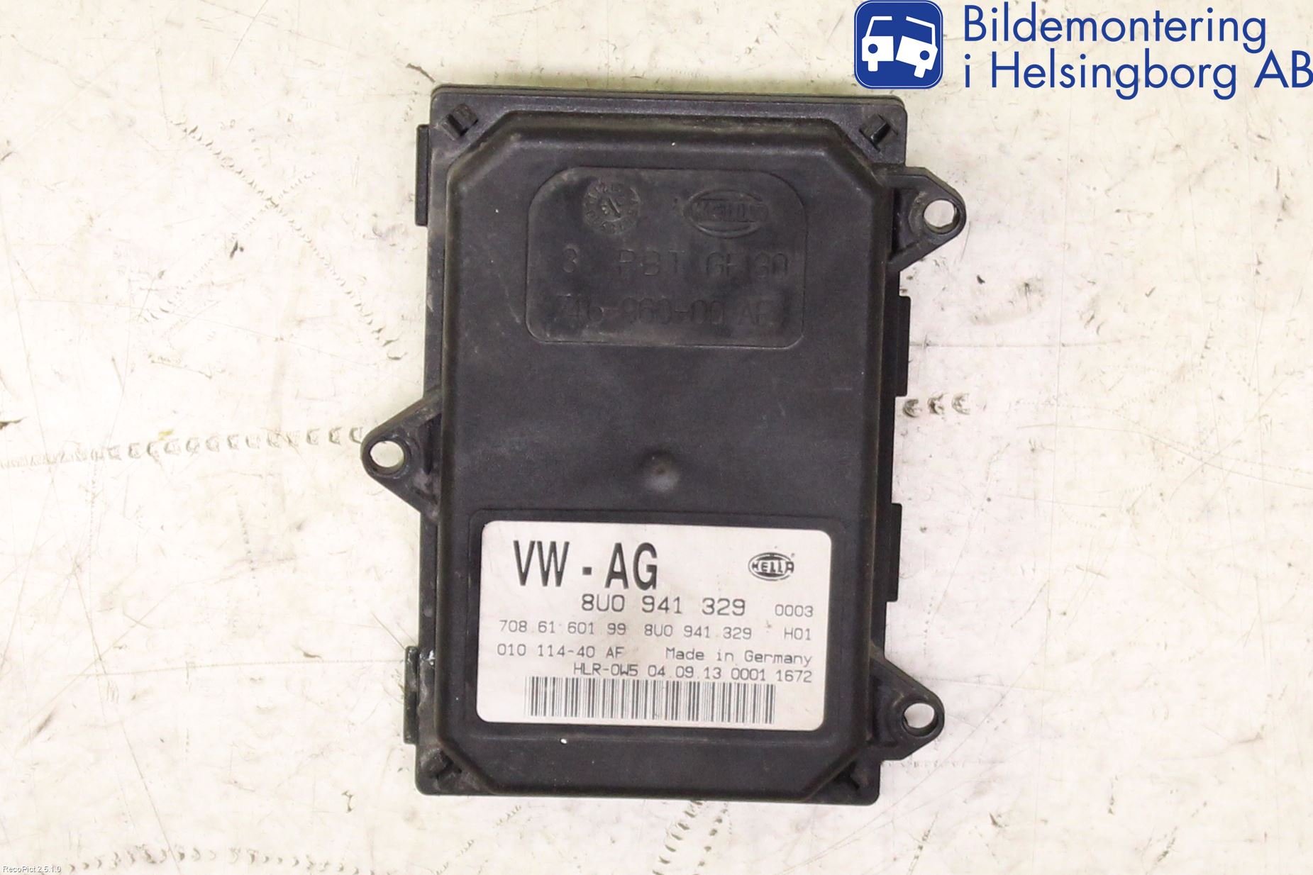 Skoda SUPERB 09-15 Styreenhet Xenon