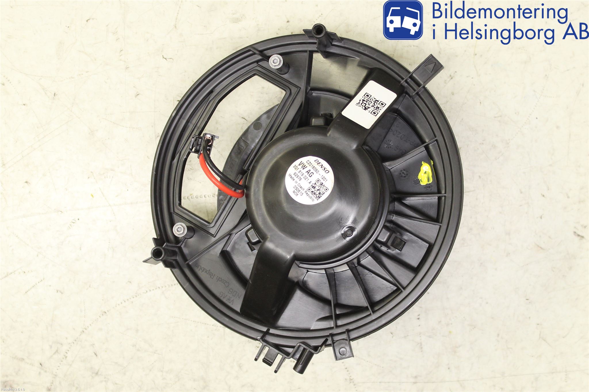 Skoda SUPERB 16-24 Varmeapparat Viftemotor