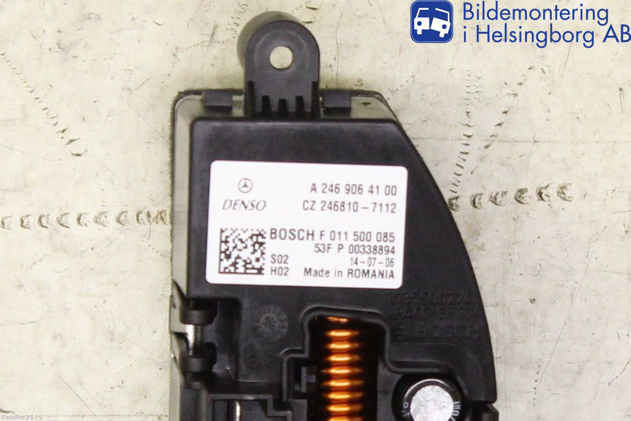 Mercedes-Benz MB CLA-KLASS (C117/X117) 13-19 Varmeapparat Viftemotstand