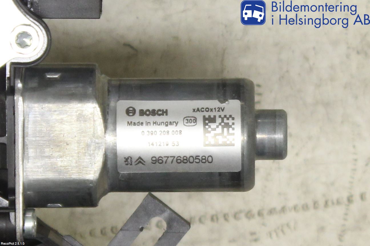 Peugeot 308 14-21 Viskermotor Bakluke