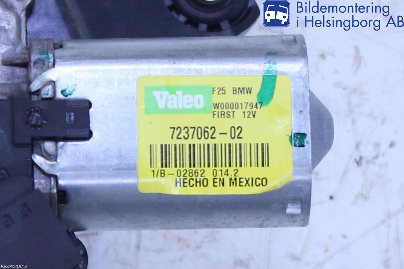 BMW X3 F25 10-17 Viskermotor Bakluke