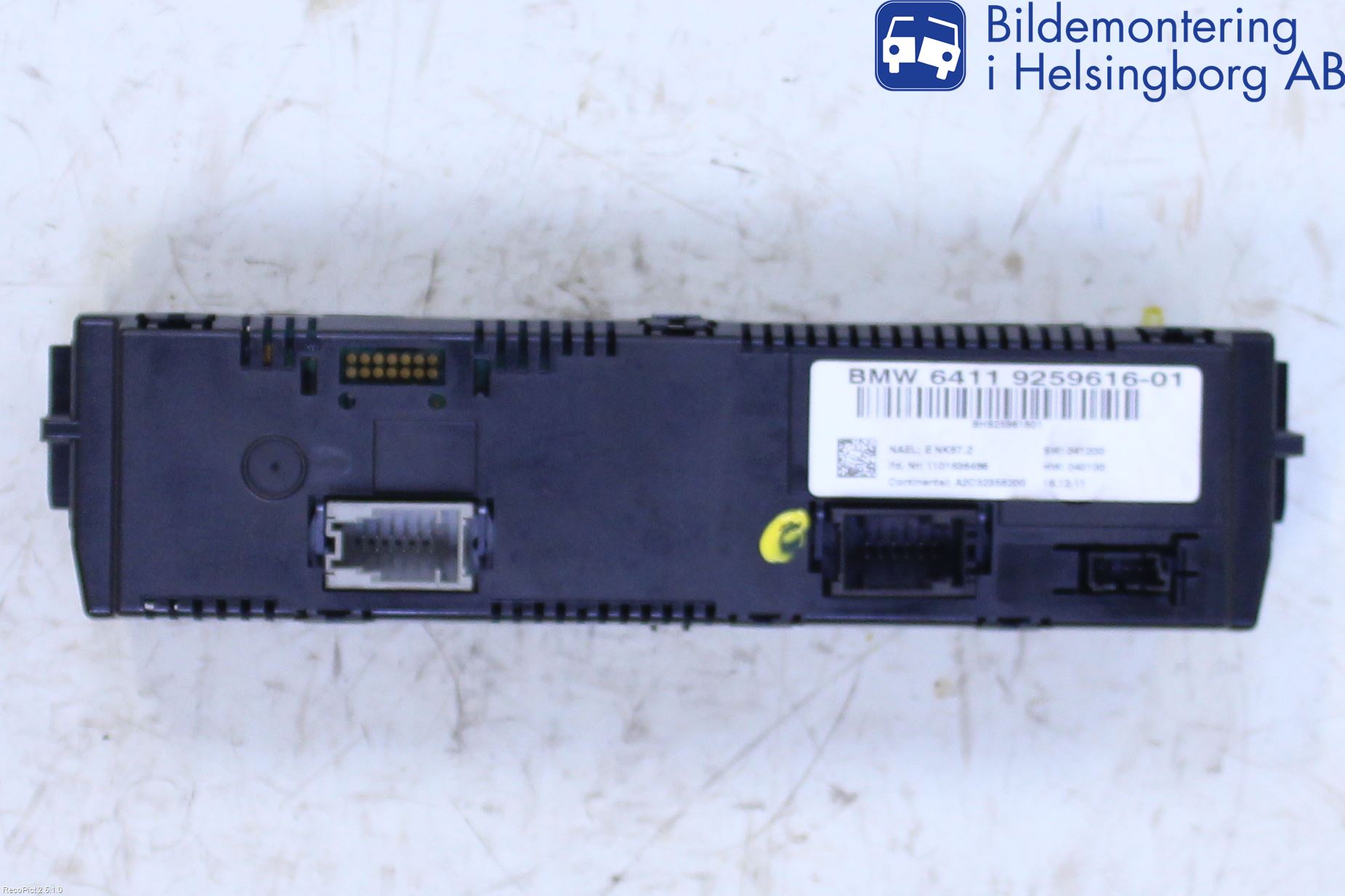 BMW X3 F25 10-17 Varme Ac Betjening-Display