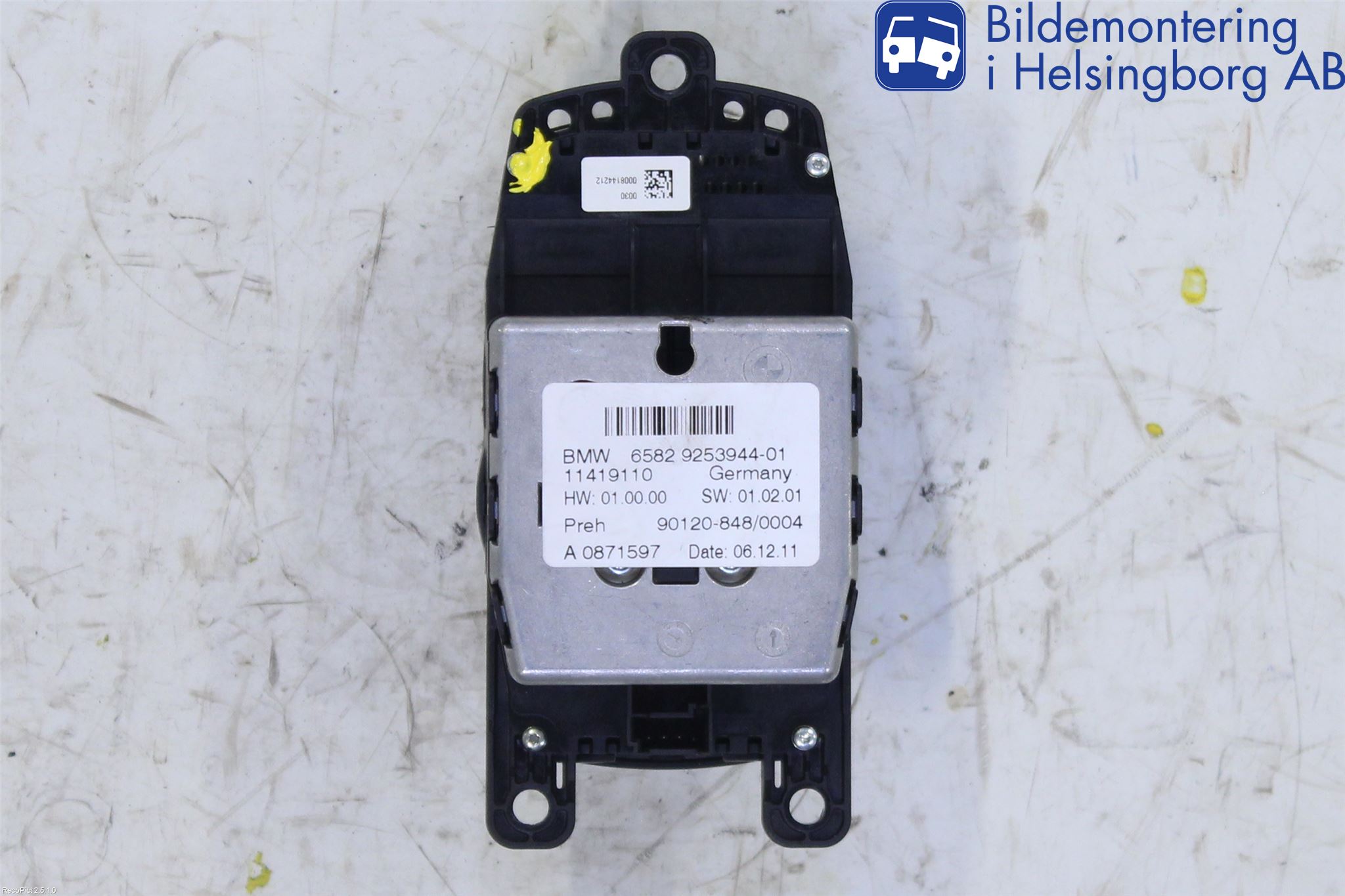 BMW X3 F25 10-17 Bryter Cruisekontroll