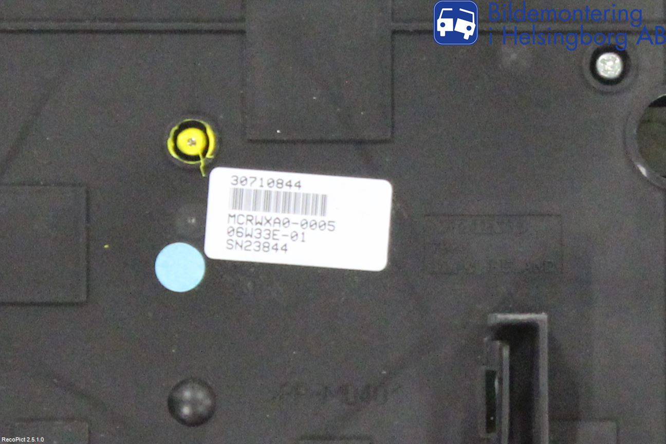 Volvo S80 07-13 Varme Ac Betjening-Display