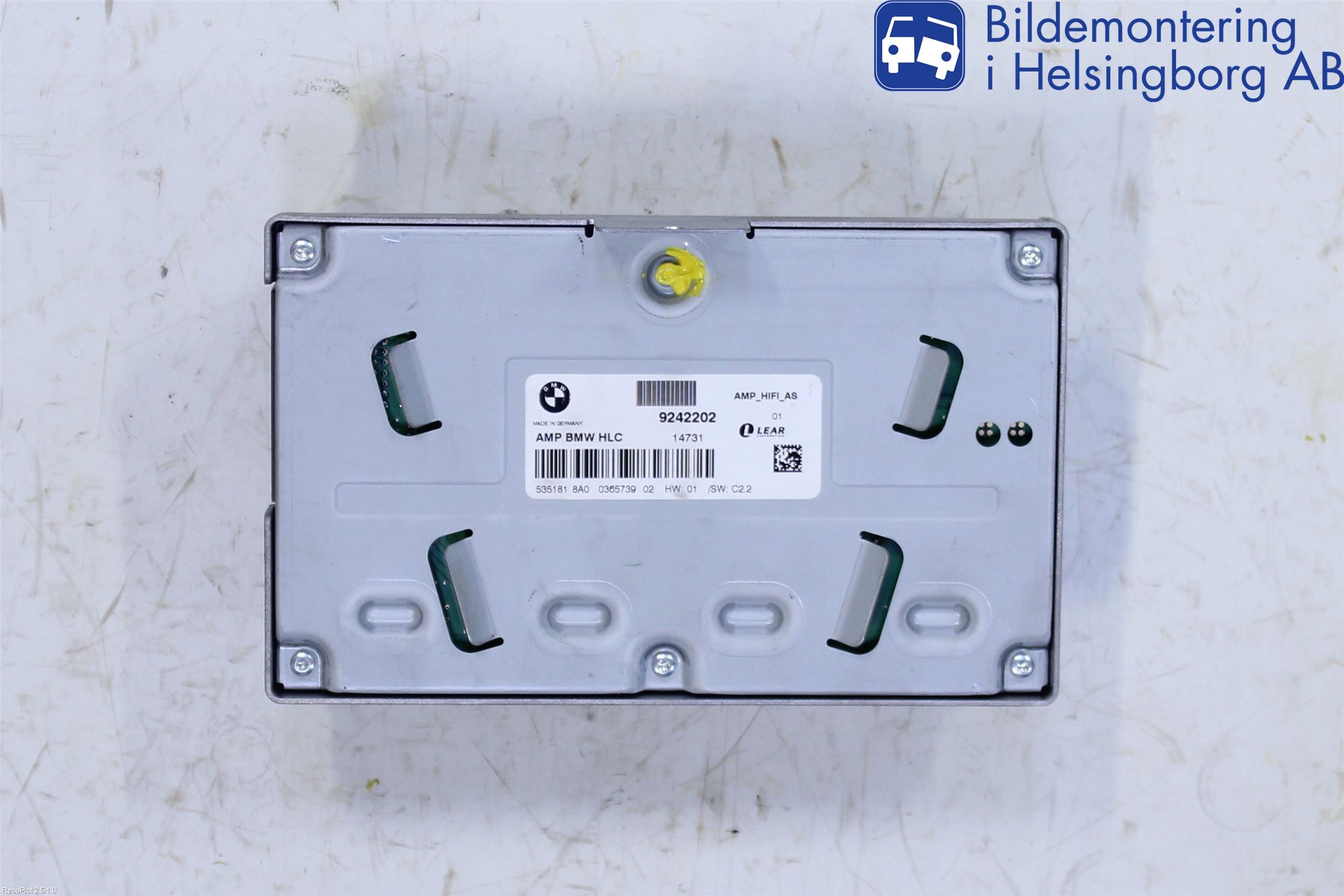 BMW 1 F20/F21 11-19 Stereo Forsterker
