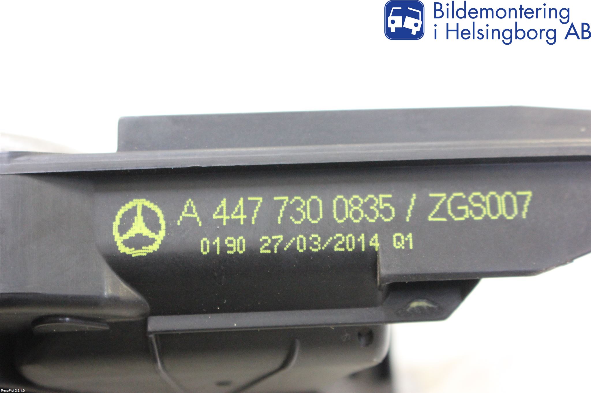 Mercedes-Benz MB VITO/V-KLASS (W640,W447,W448) 14- Sentrallåsmotor Venstre