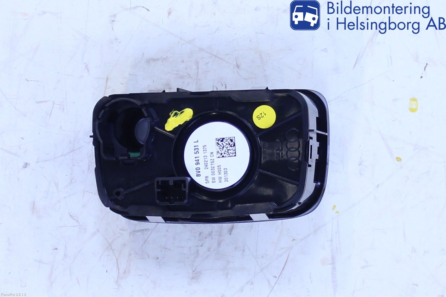 Audi A3/S3 8V 13-20 Bryter Hovedlys