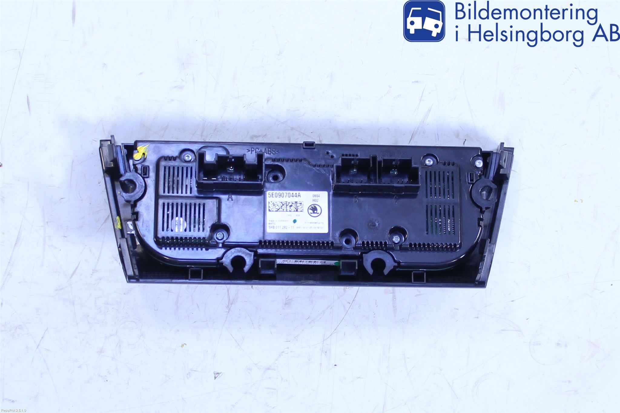 Skoda OCTAVIA (5E) 13-20 Varme Ac Betjening-Display
