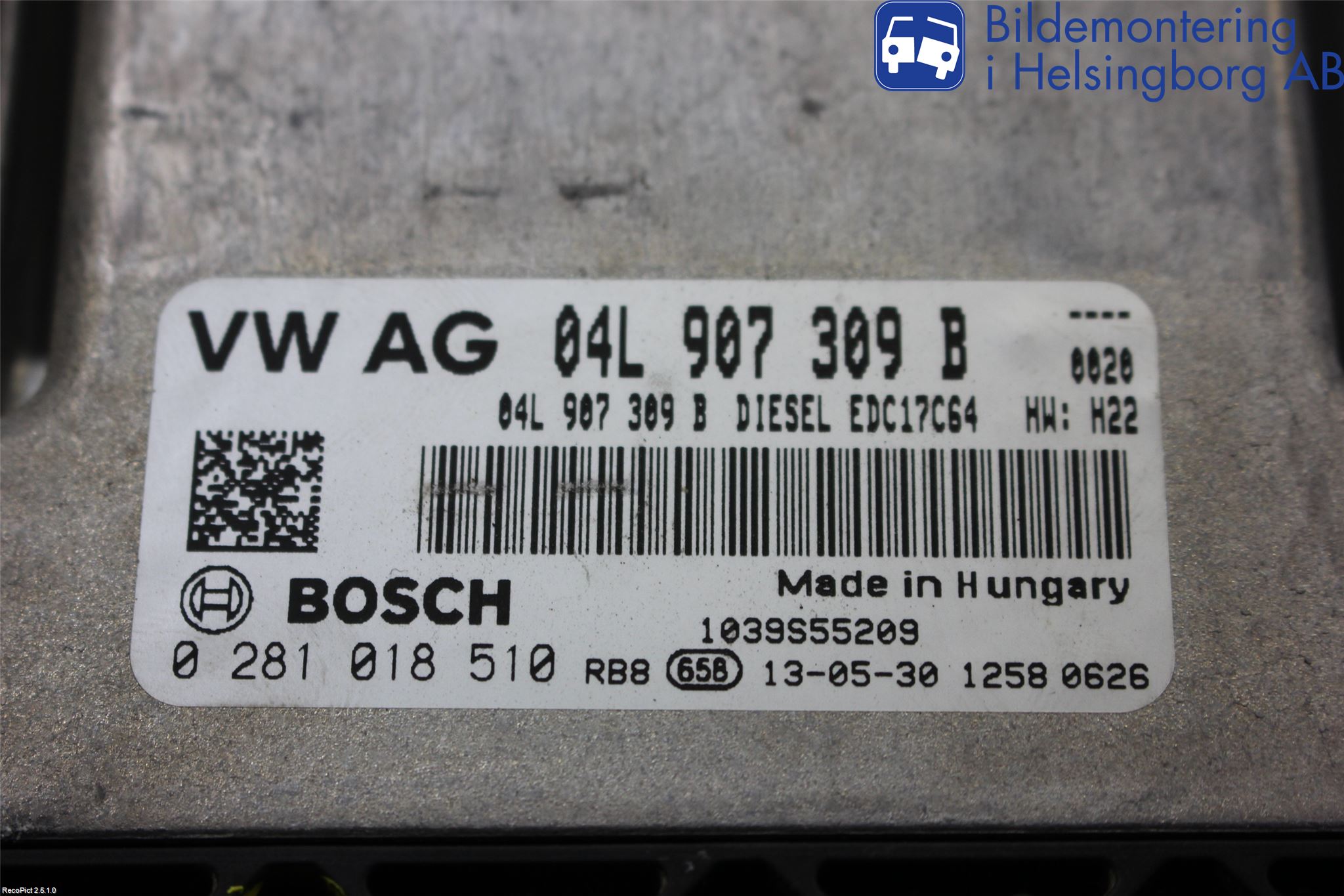 Skoda OCTAVIA (5E) 13-20 Styreenhet Dieselpumpe