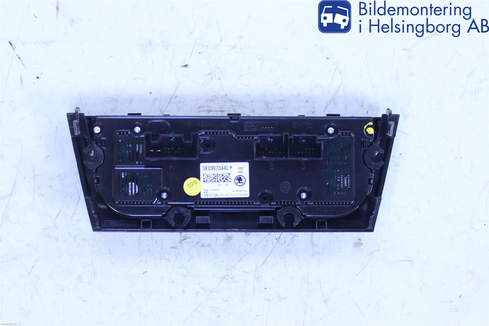 Skoda OCTAVIA (5E) 13-20 Varme Ac Betjening-Display