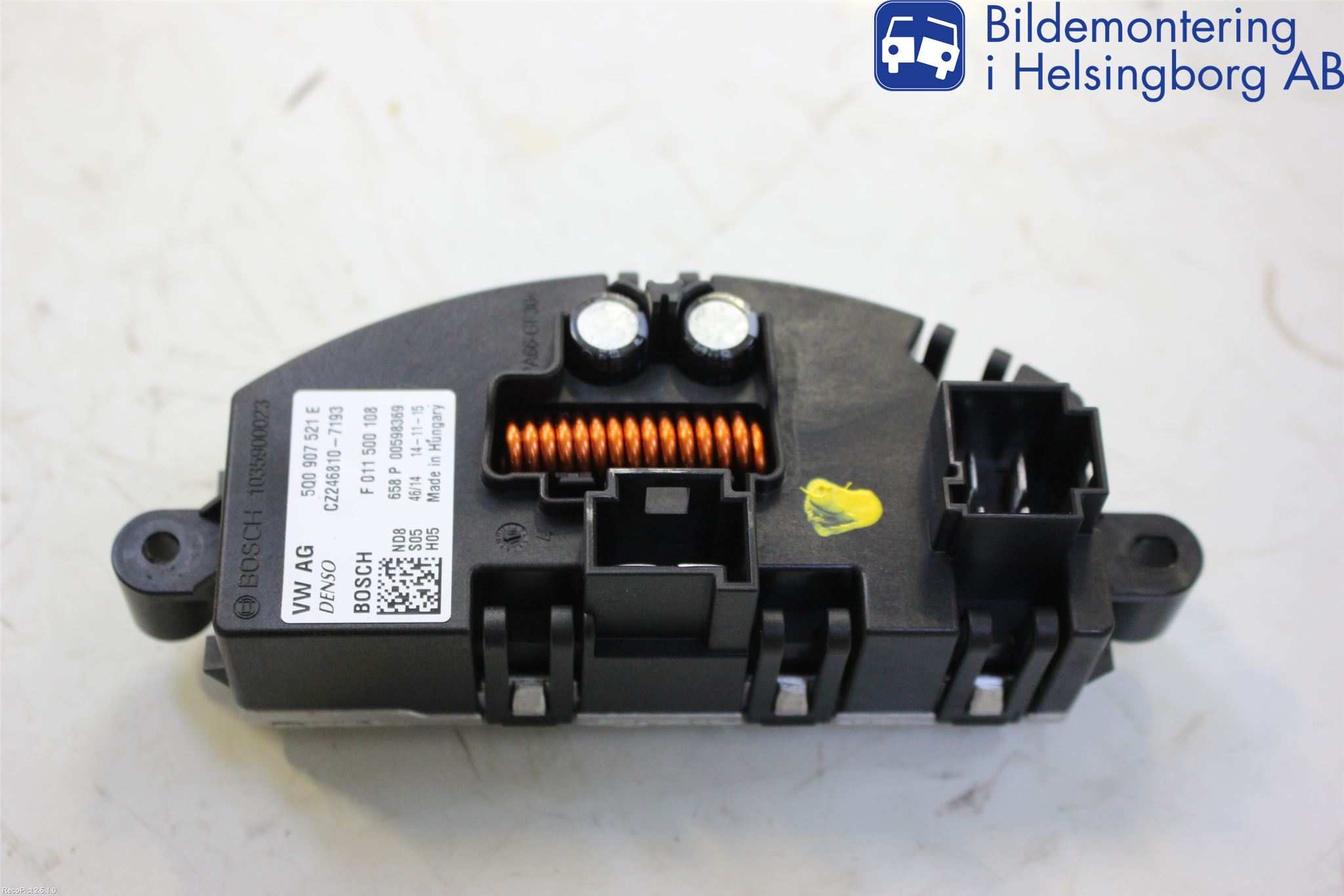 Skoda OCTAVIA (5E) 13-20 Varmeapparat Viftemotstand