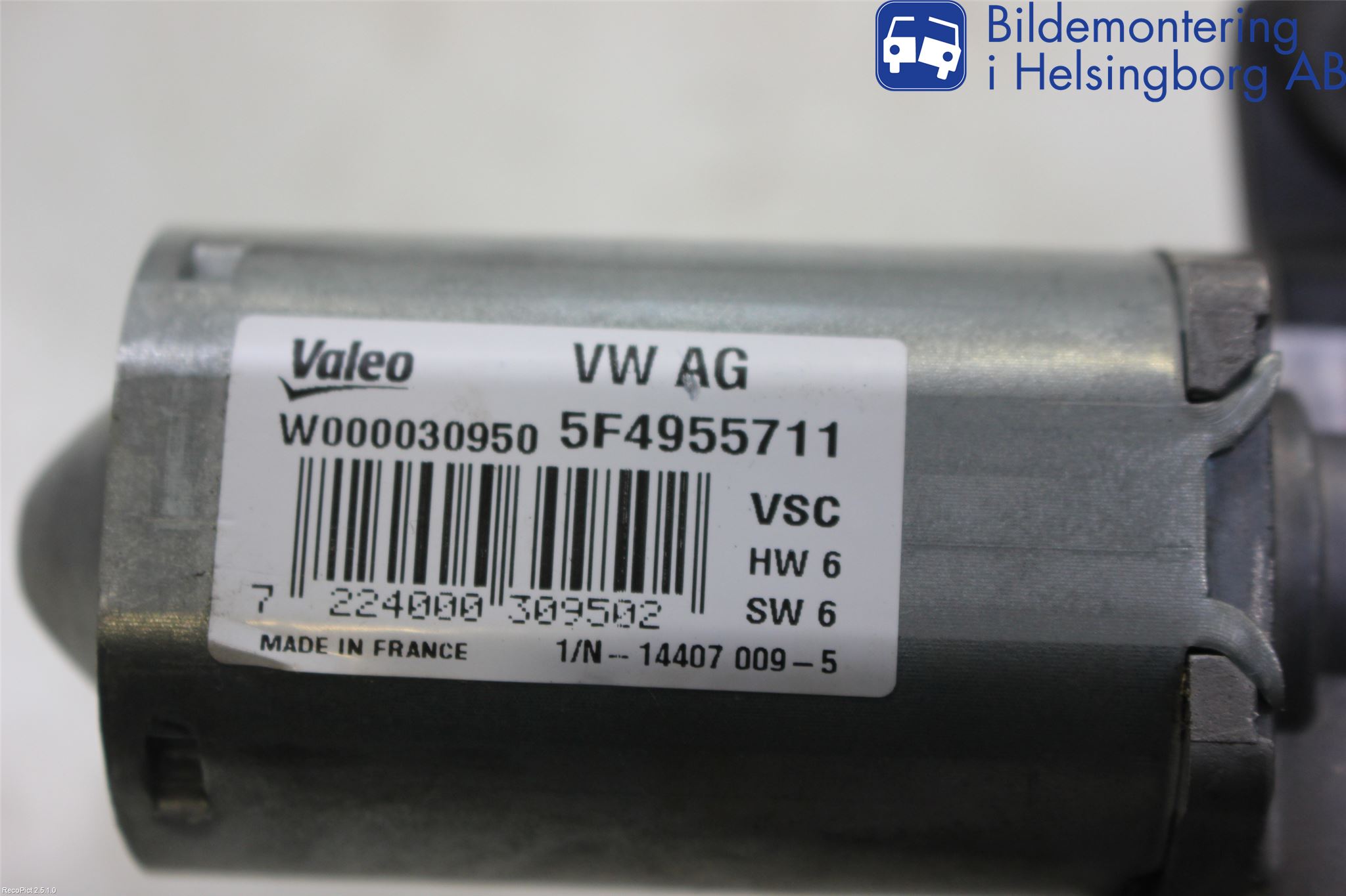 Skoda OCTAVIA (5E) 13-20 Viskermotor Bakluke