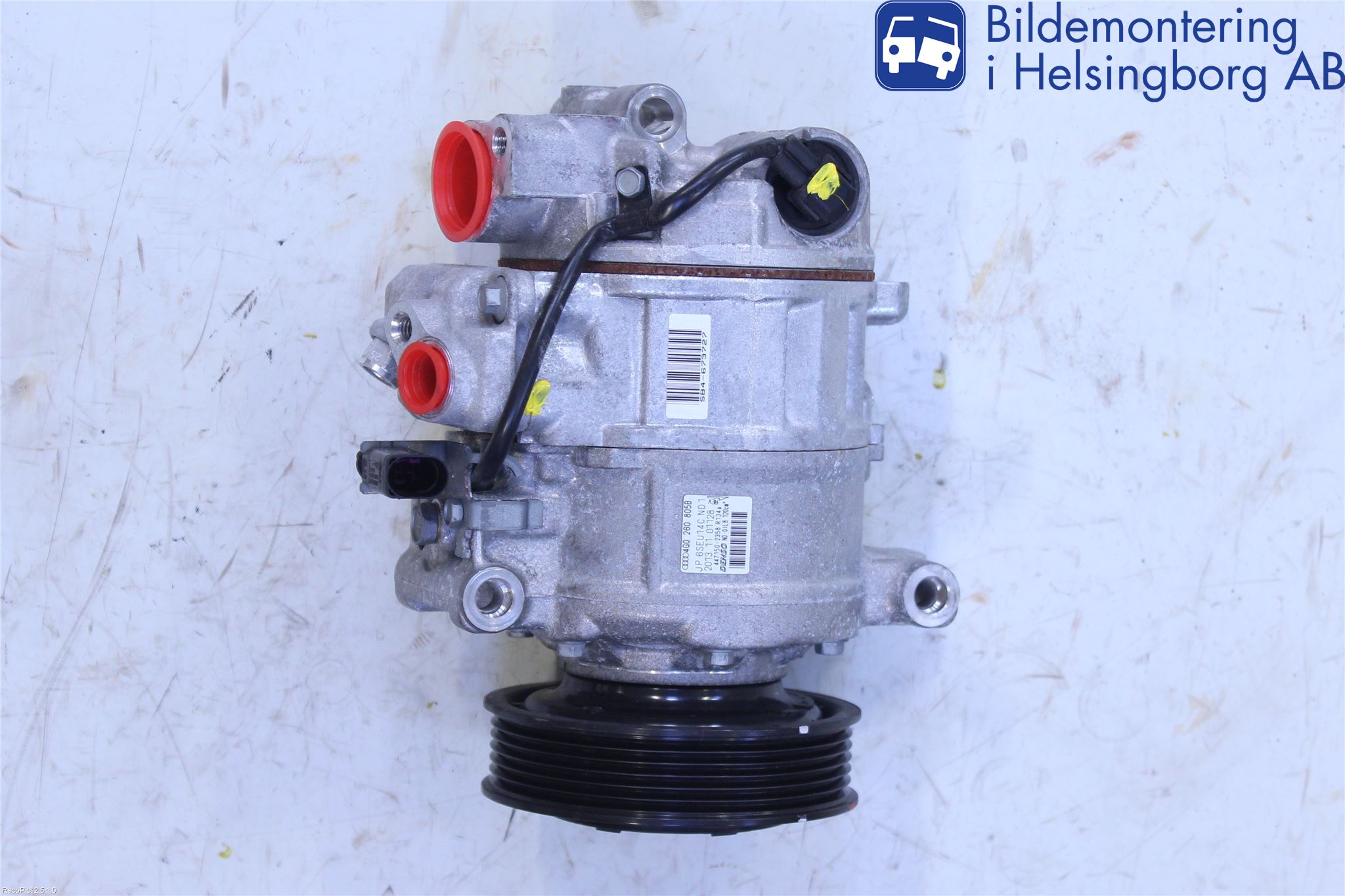 Audi A6/S6 4G 11-18 Varme Ac Kompressor