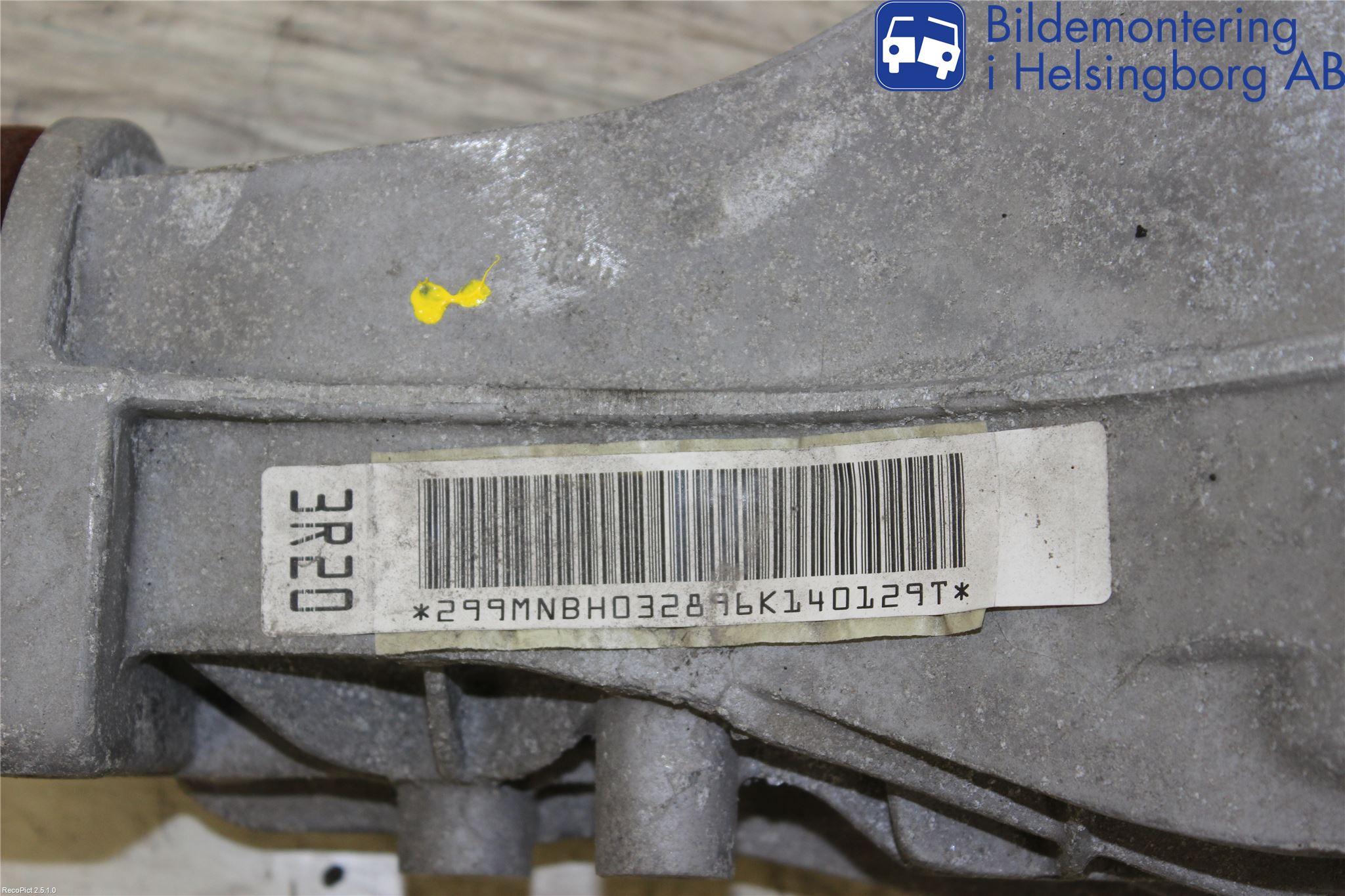 Audi A6/S6 4G 11-18 Bakaksel Kardang Bak -Diff