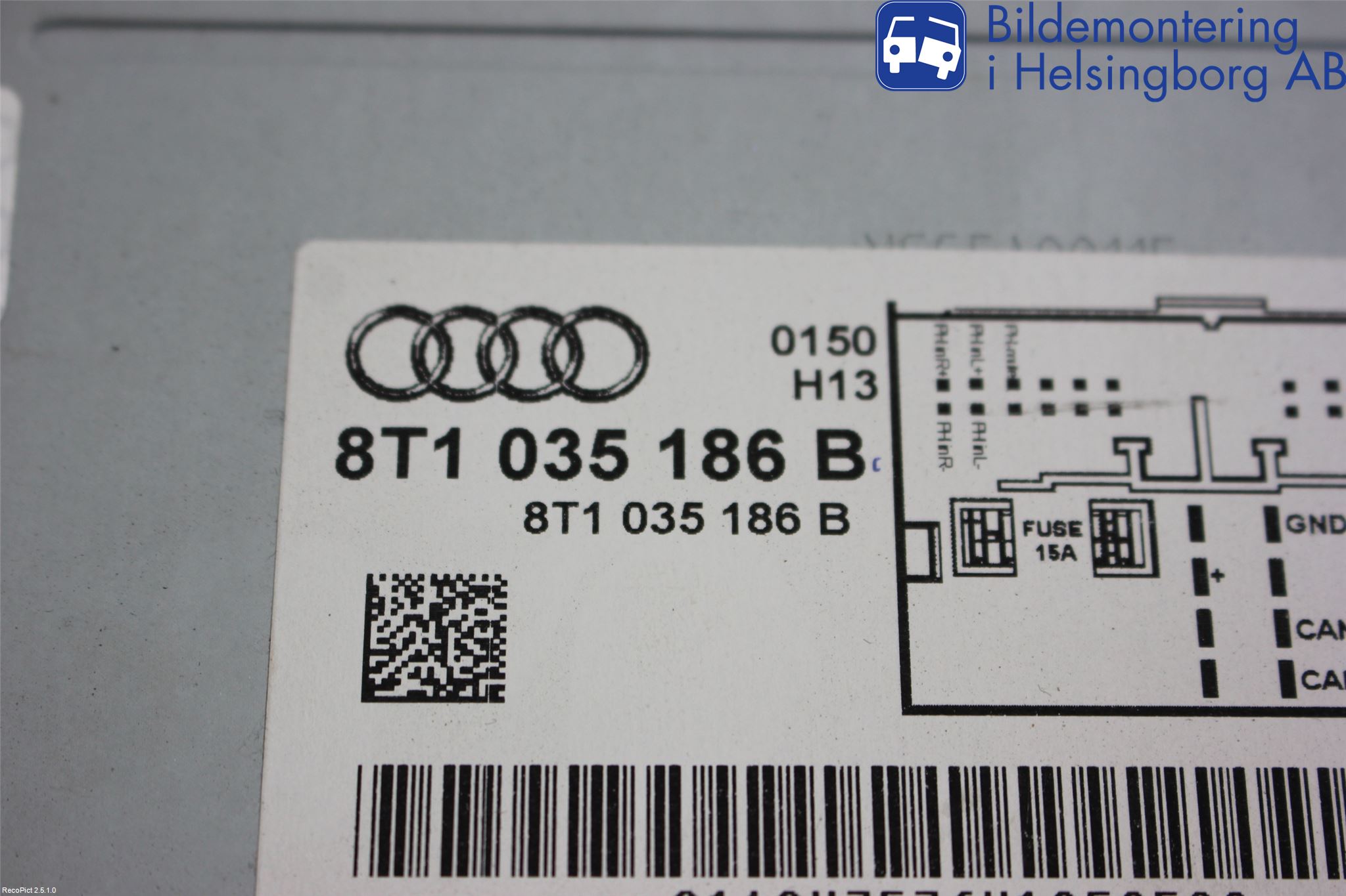 Audi A4/S4 08-11 Stereo Radio Med Cd