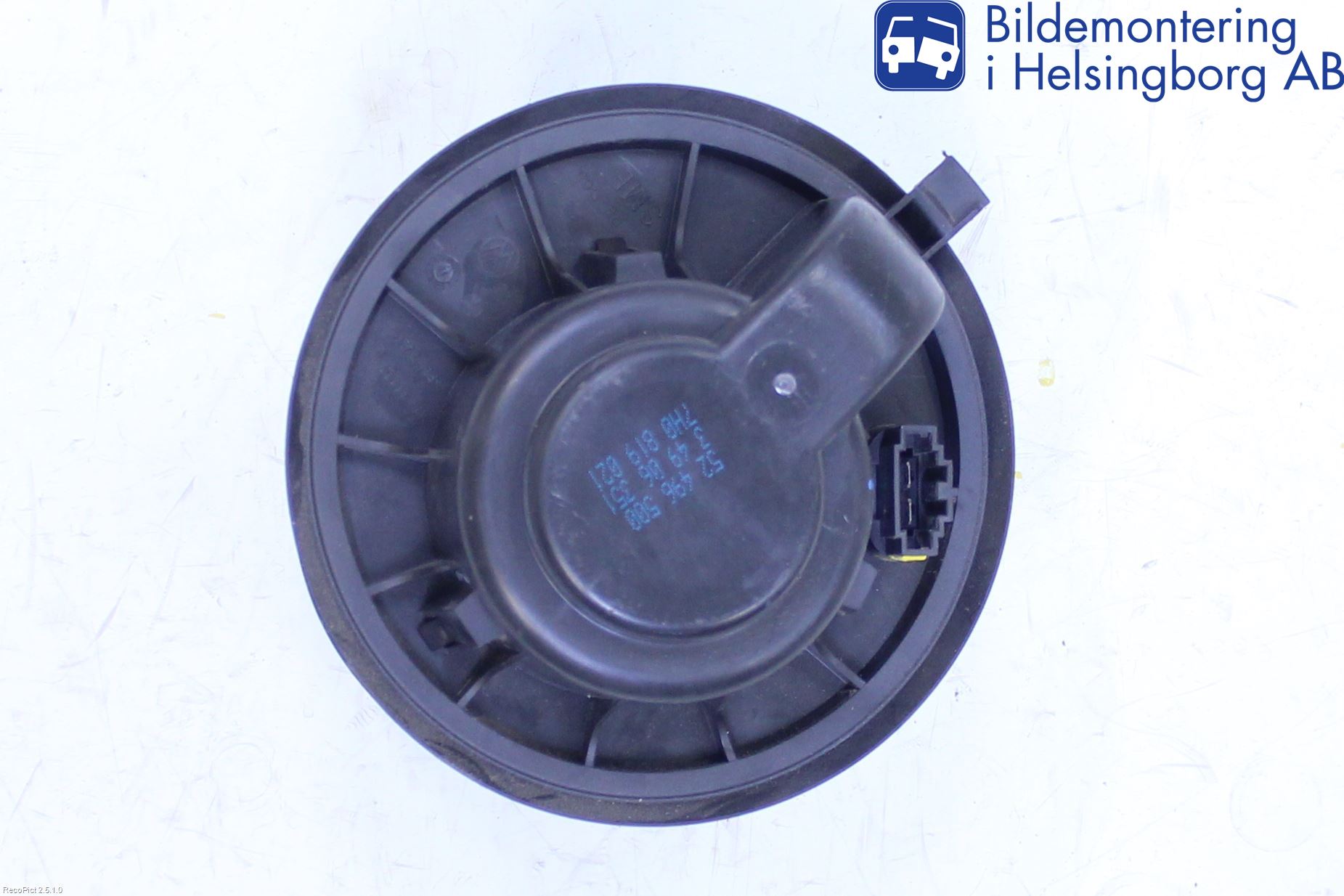 Volkswagen VW TRANSP/CARAVELLE (T5) 04-15 Varmeapparat Viftemotor