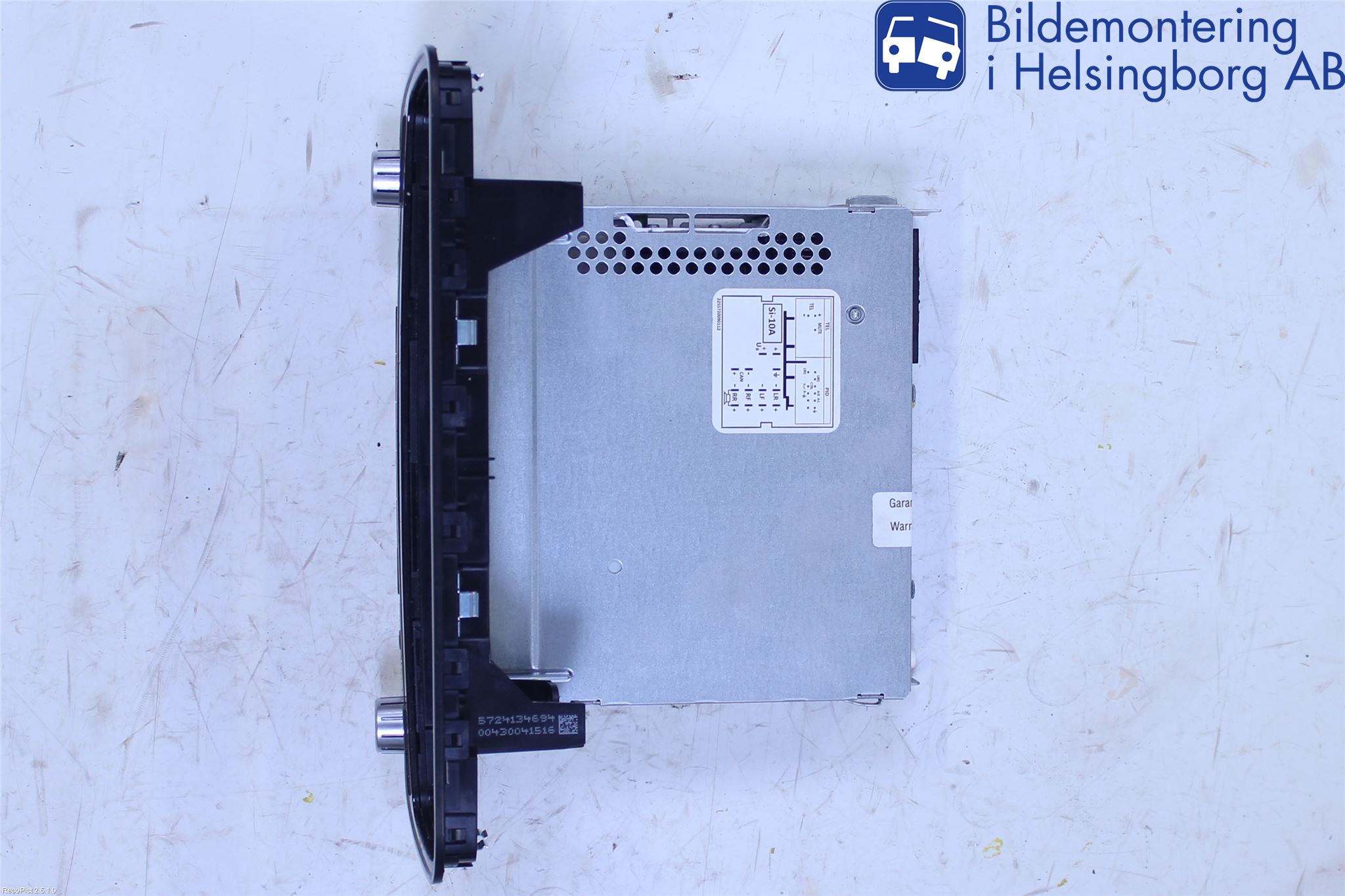 Volkswagen VW UP! / E-UP! Stereo Radio Med Cd