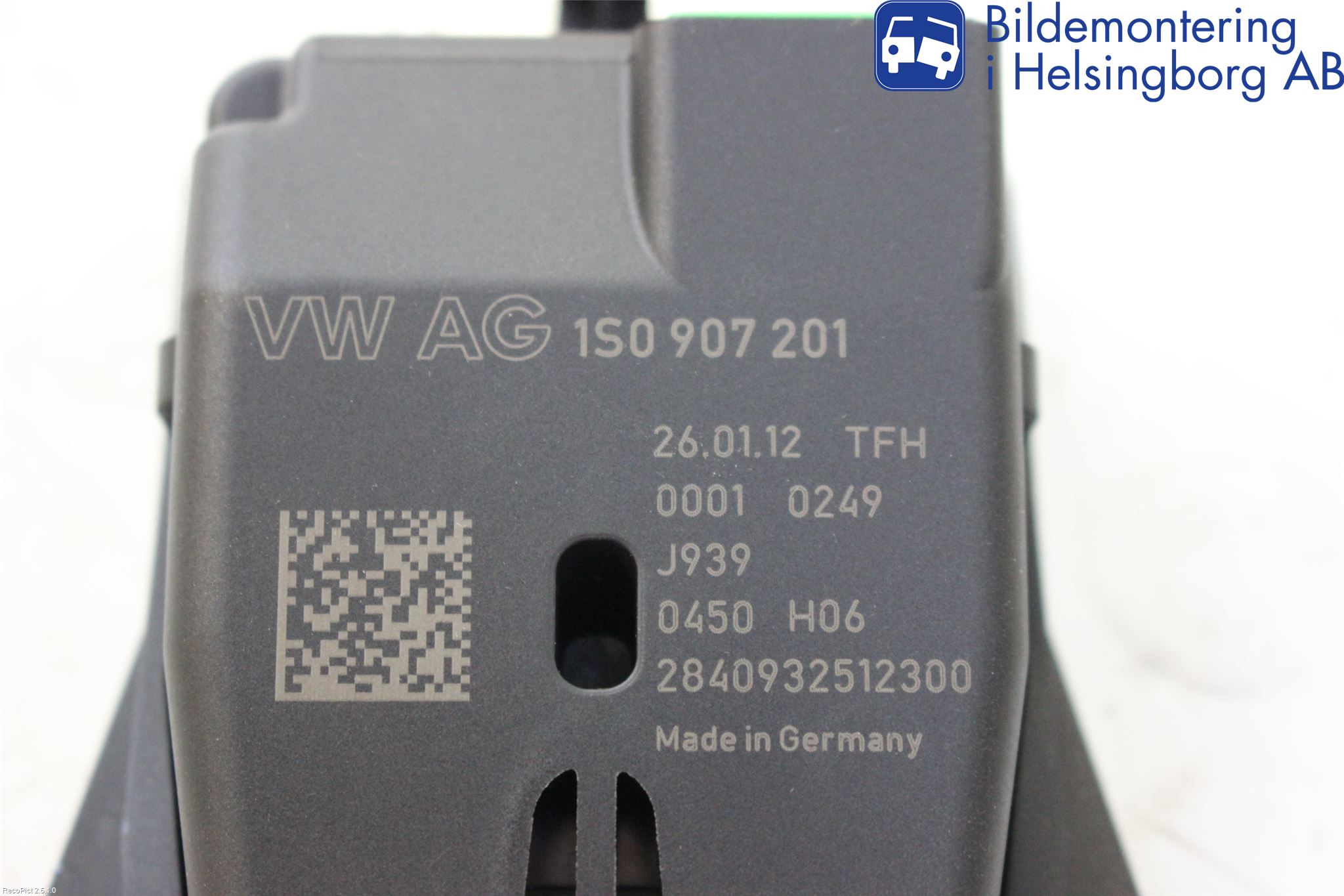 Volkswagen VW UP! / E-UP! Sensor Kollisjonsbeskyttelse