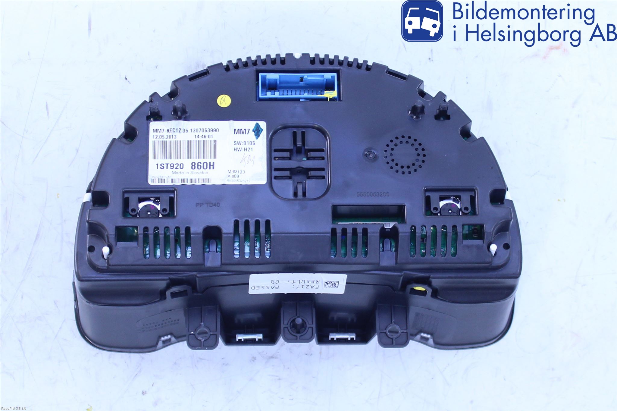 Skoda CITIGO / CITIGO E IV Instr Kombinert