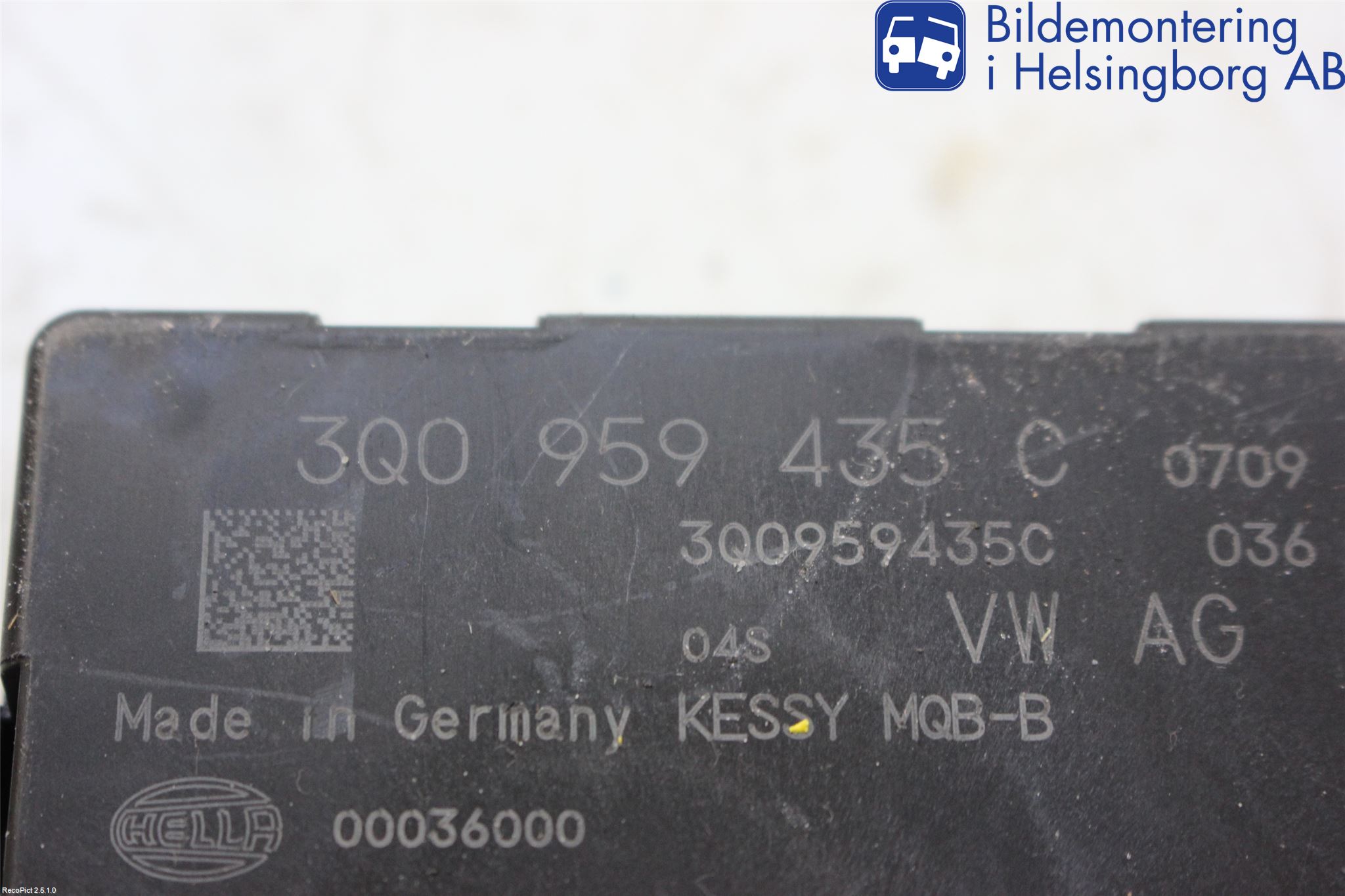 Volkswagen VW PASSAT 15-19 Styreenhet Øvrig