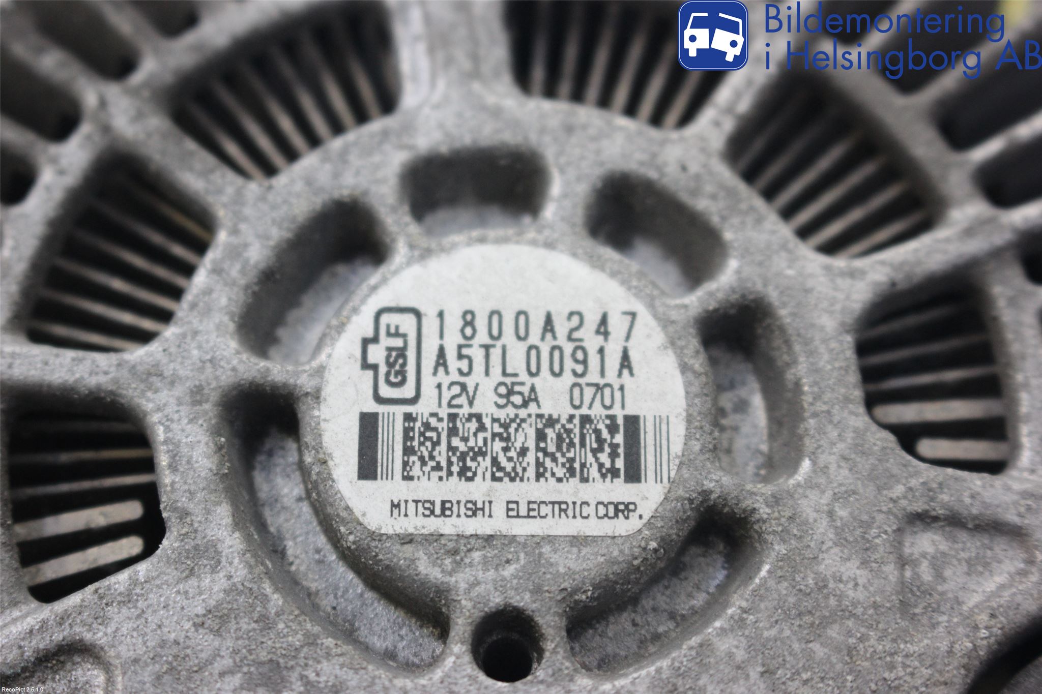 Mitsubishi COLT 09-13 Dynamo