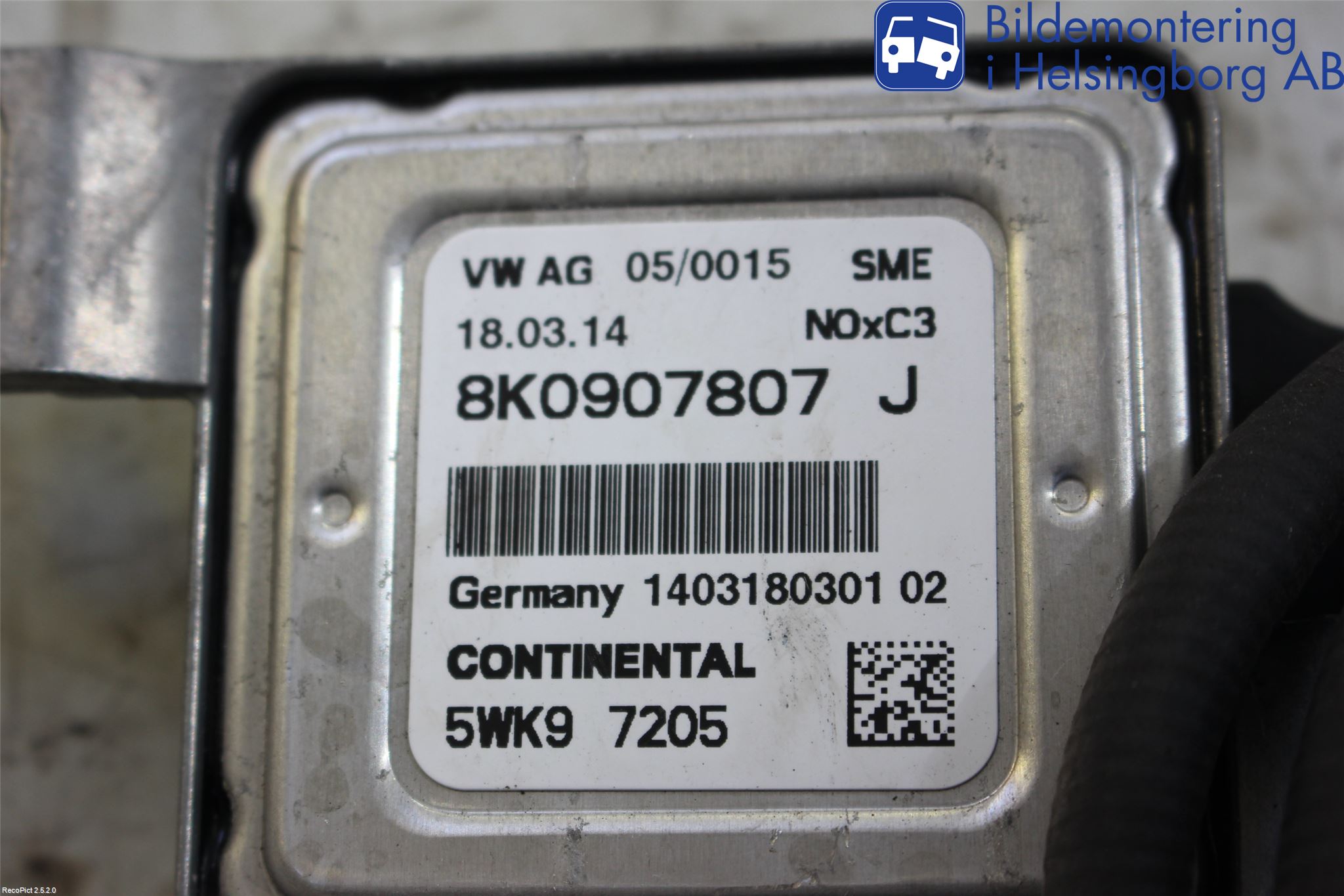 Audi A6/S6 4G 11-18 Inns Lambdasonde