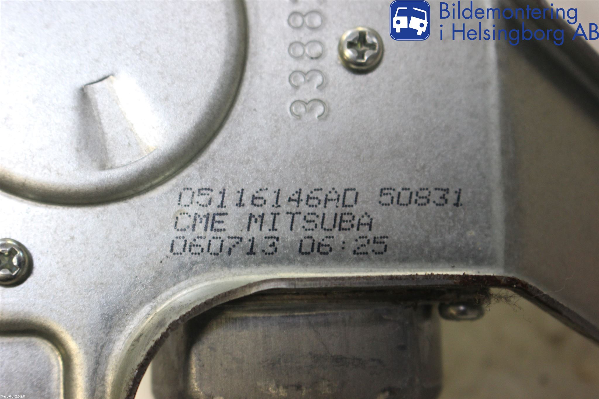 Dodge CALIBER Viskermotor Bakluke