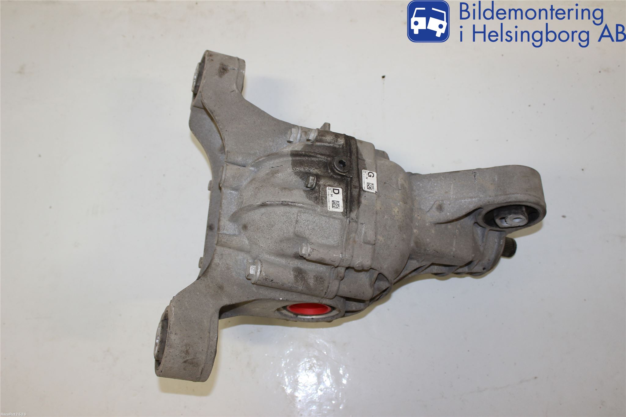 Volkswagen VW TOUAREG 7L 03-10 Bakaksel Kardang Bak -Diff