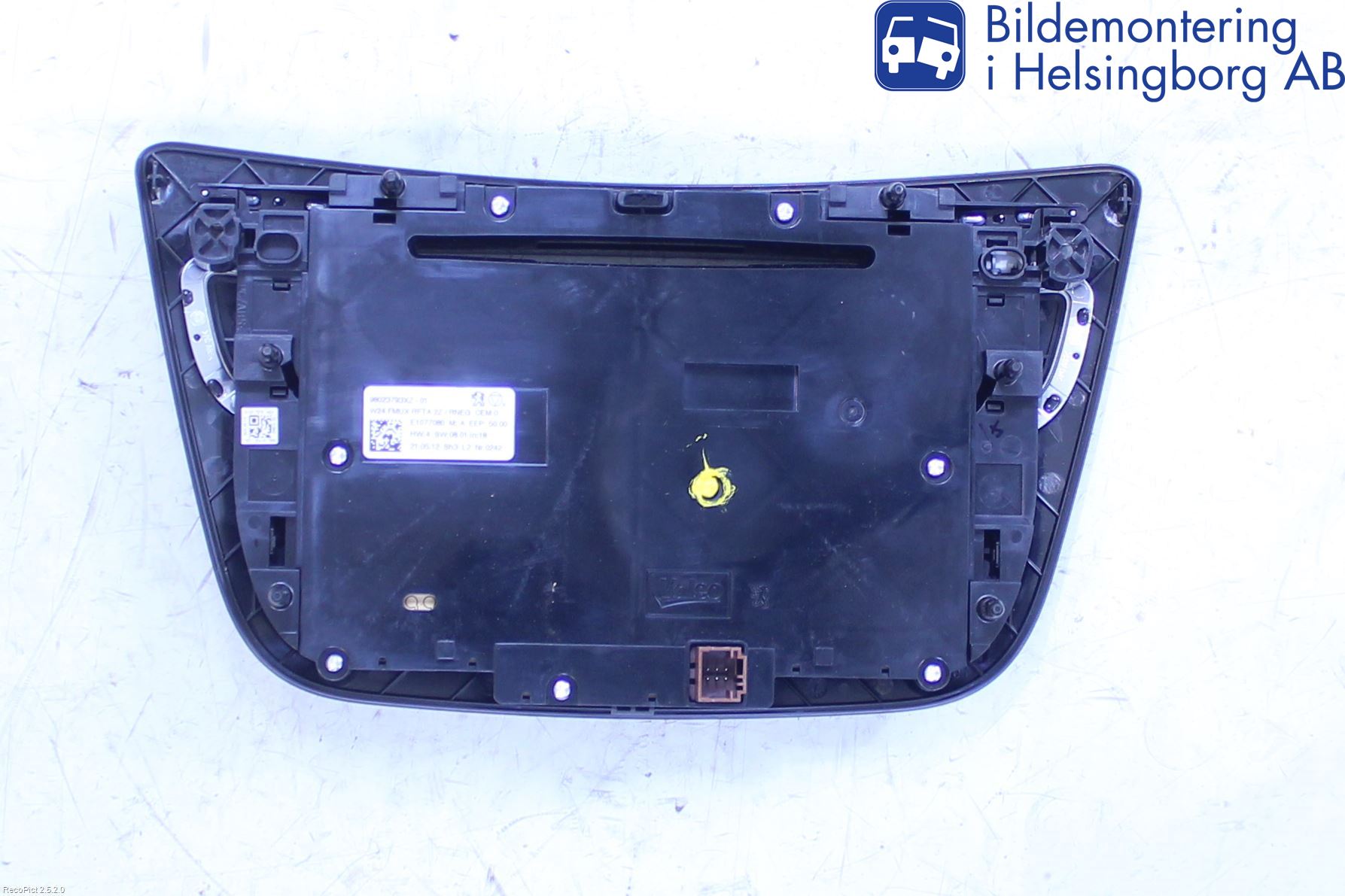 Peugeot 508 11-18 Varme Ac Betjening-Display