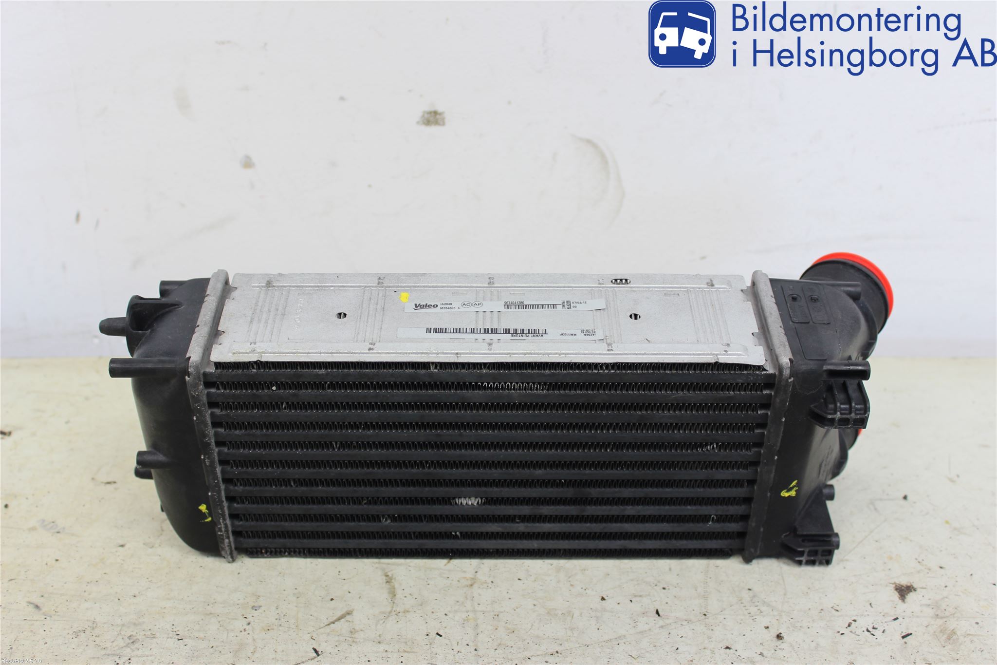 Peugeot RCZ Intercooler Radiator