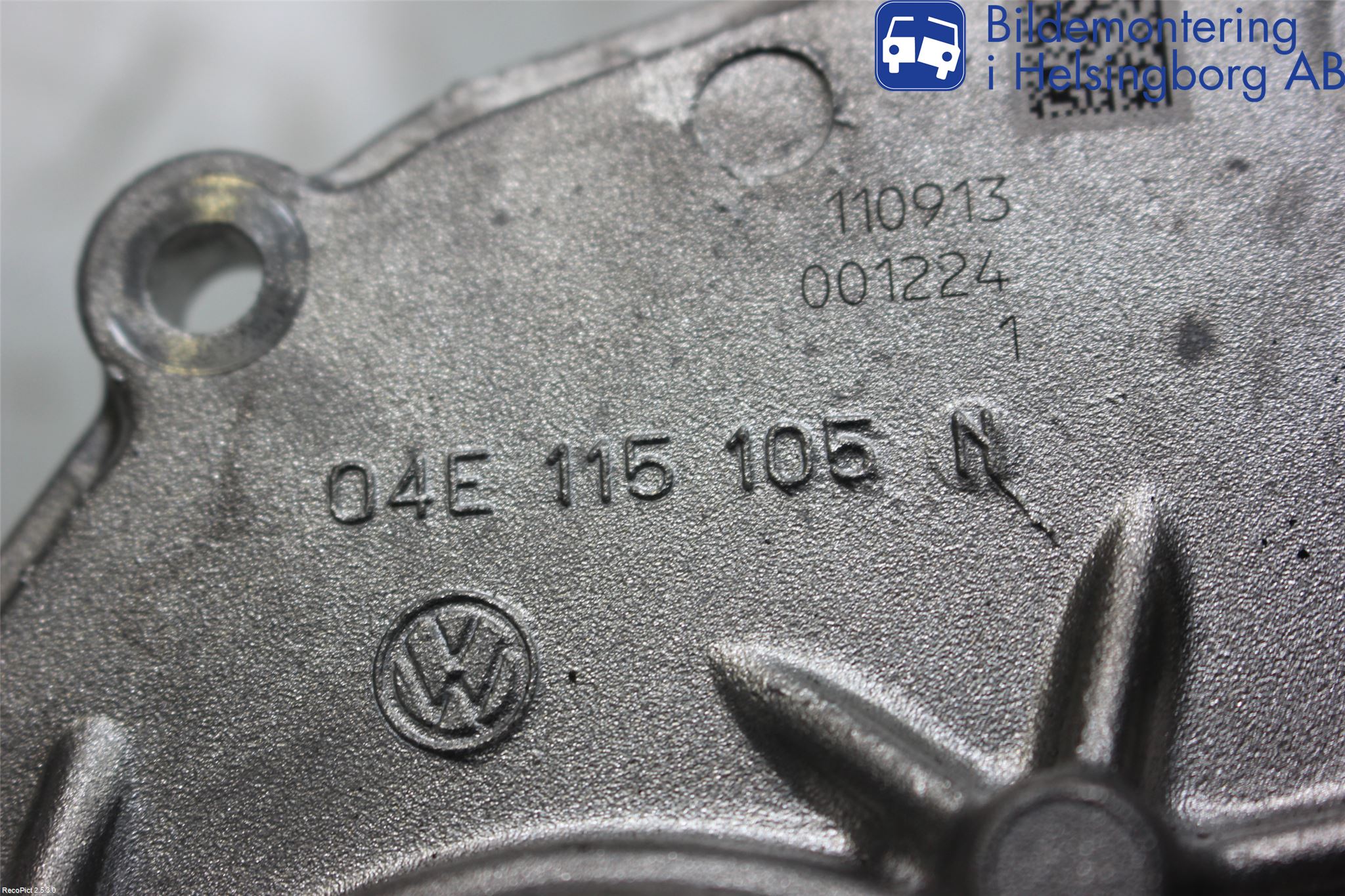 Volkswagen VW GOLF / E-GOLF VII 13-20 Motor Oljepumpe