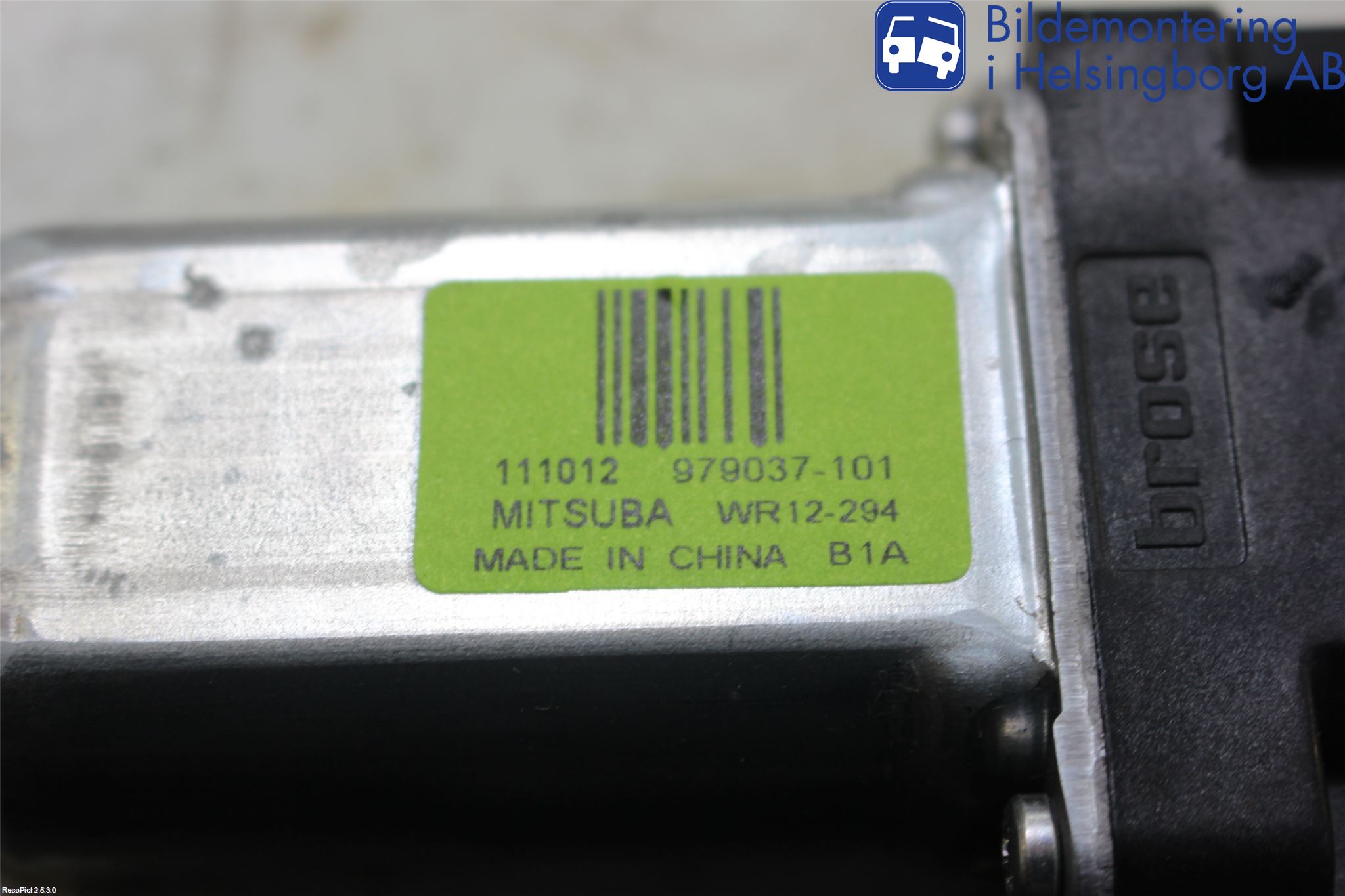 Volvo V50 08-12 Vindusheismotor