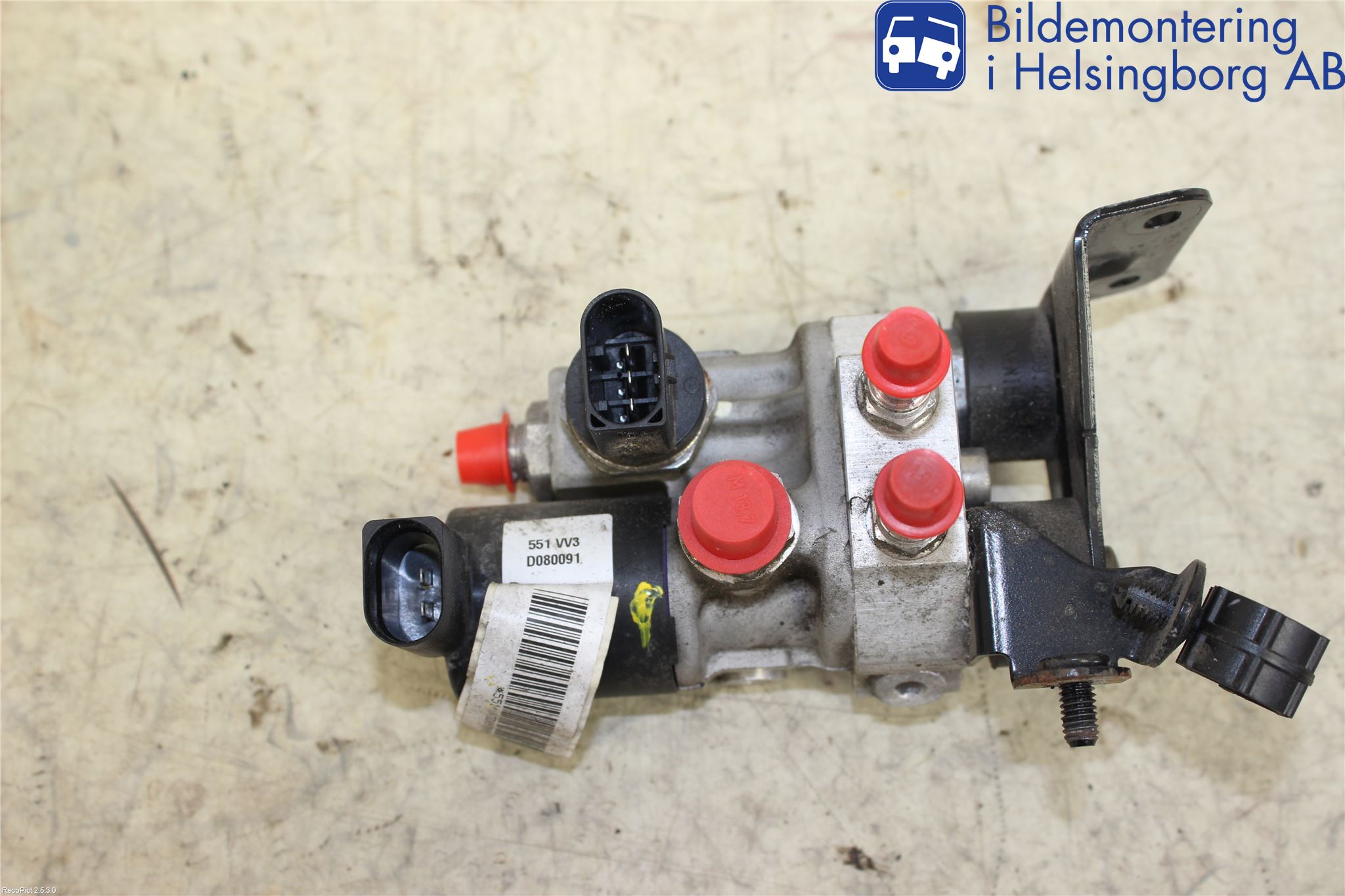 Volkswagen VW GOLF / E-GOLF VII 13-20 Inns Drivstoff Trykk Reg