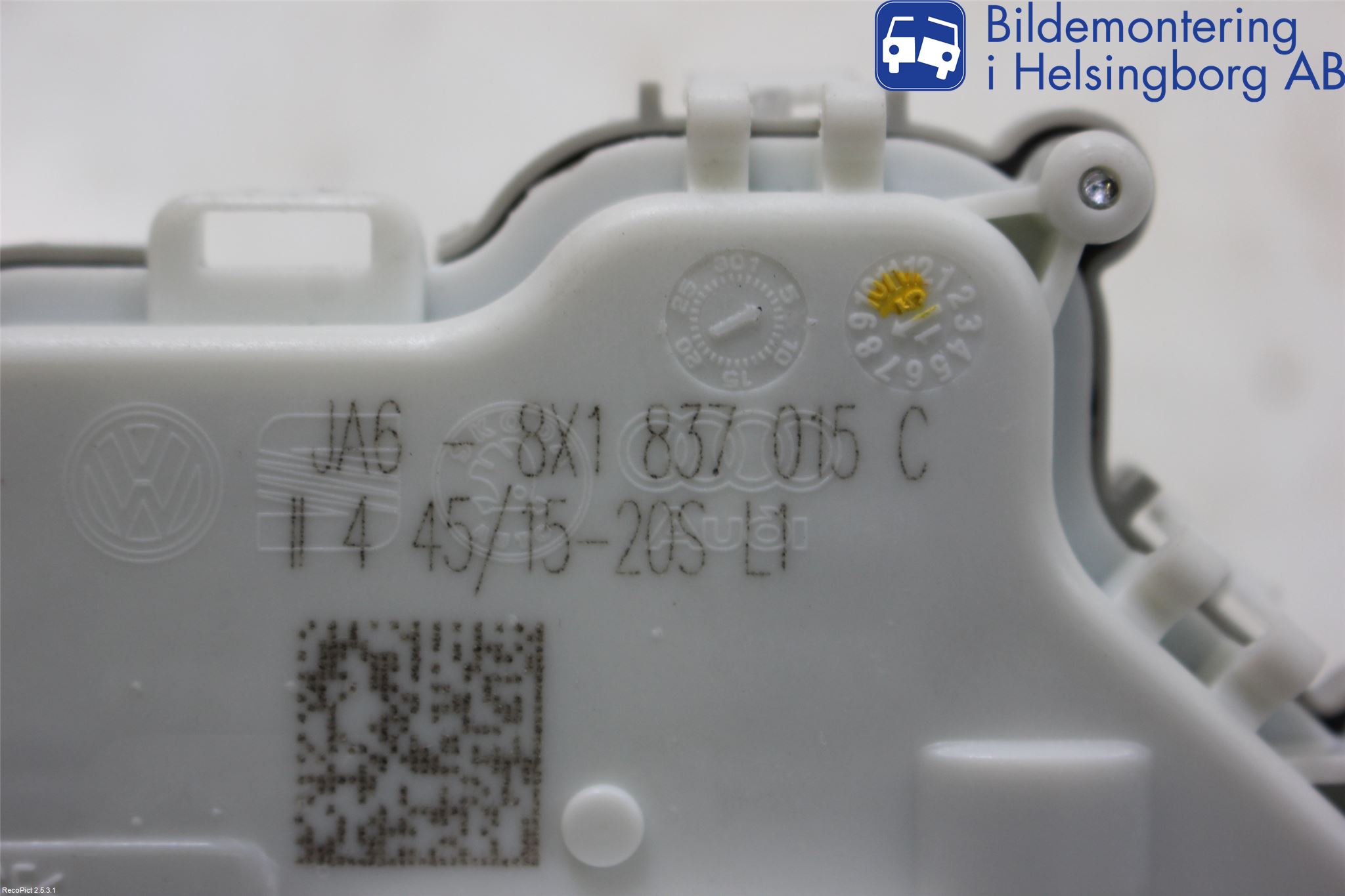 Audi A4/S4 B9 16-19 Sentrallåsmotor Venstre