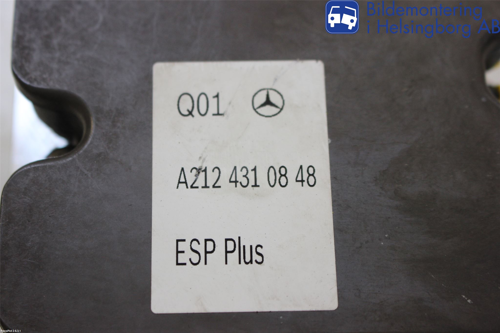 Mercedes-Benz MB E-KLASS (W212) 09-16 Abs Hydraulikkpumpe
