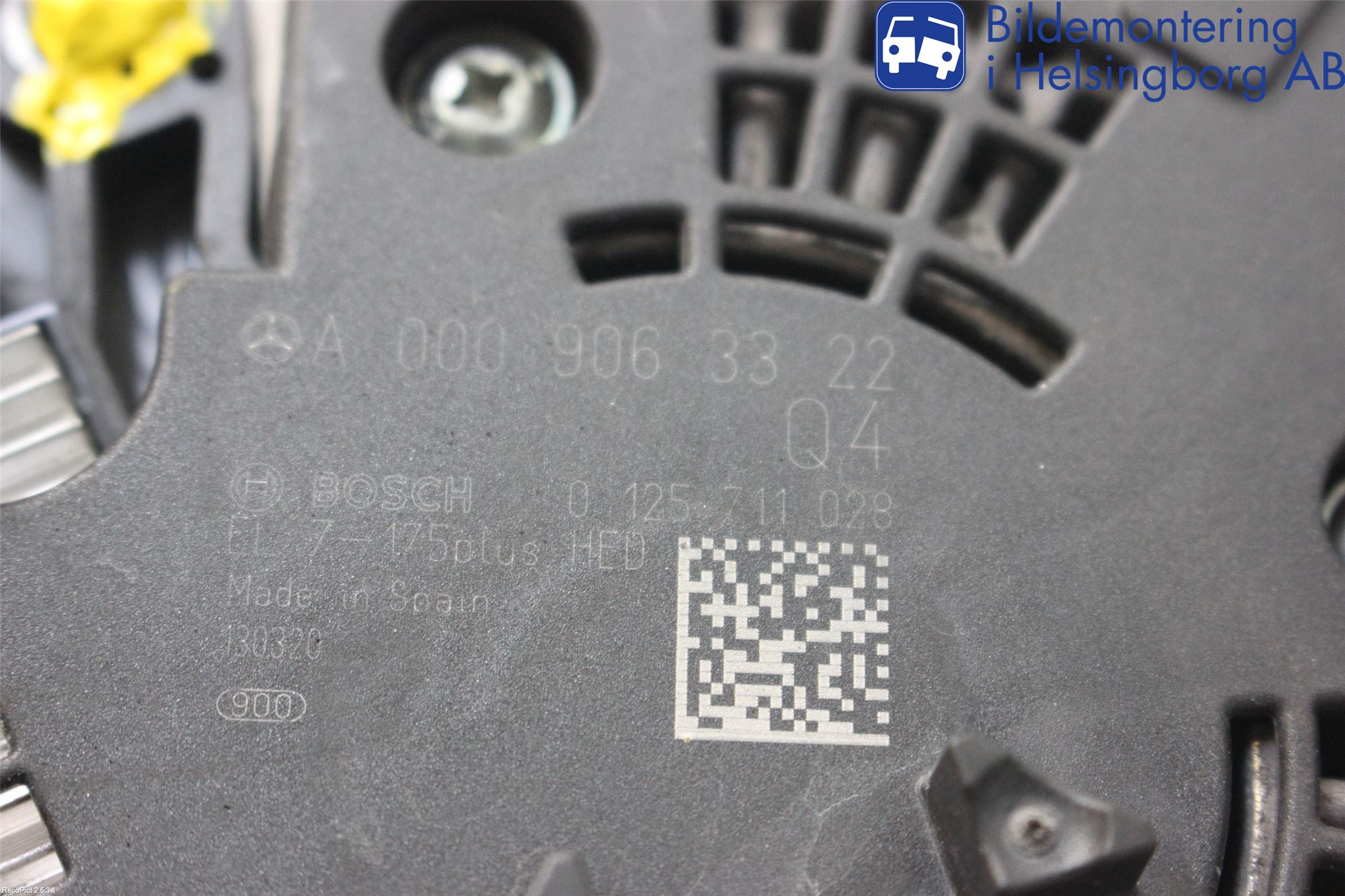 Mercedes-Benz MB A-KLASS (W176) 13-18 Dynamo