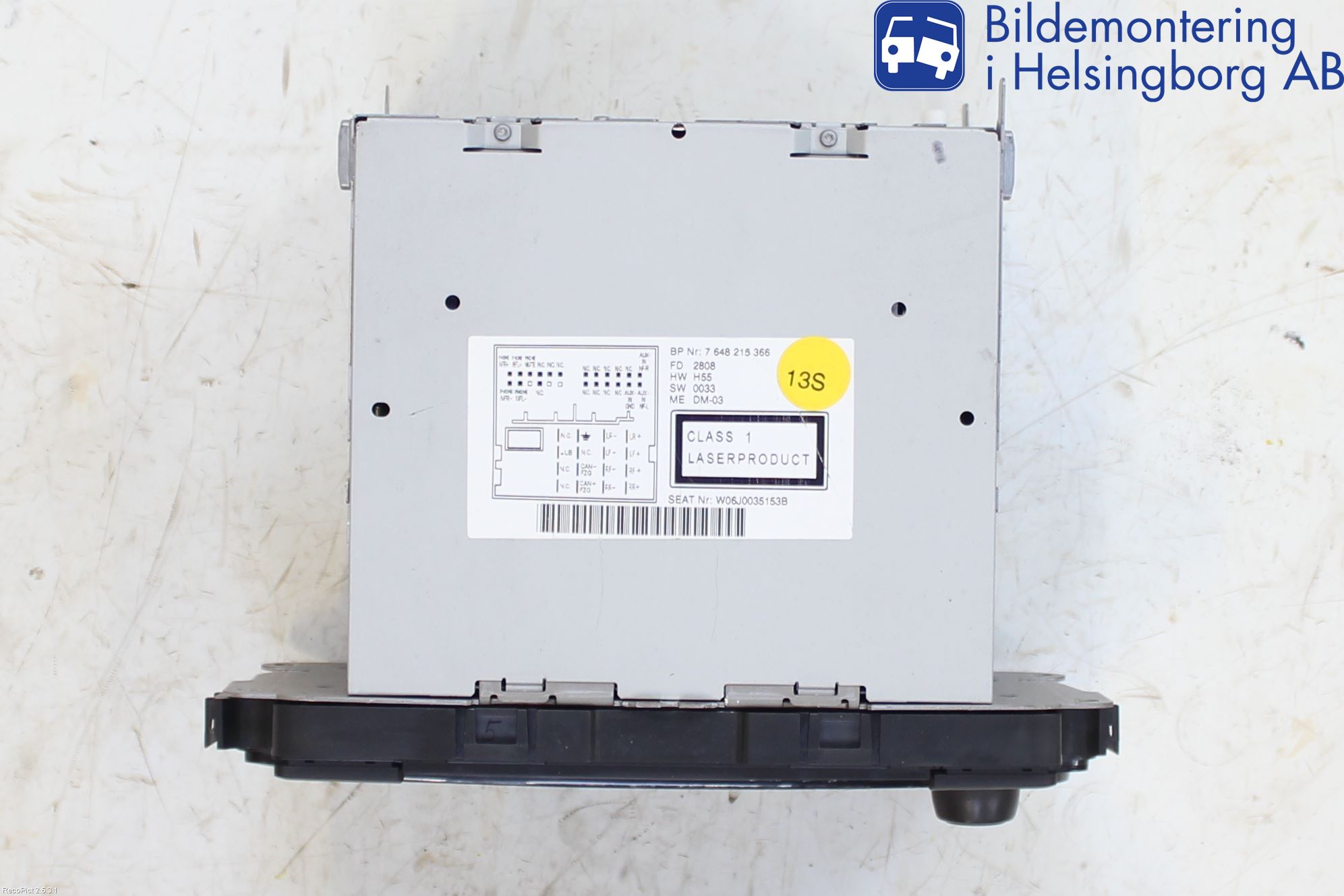 Seat IBIZA IV 08-16 Stereo Radio Med Cd