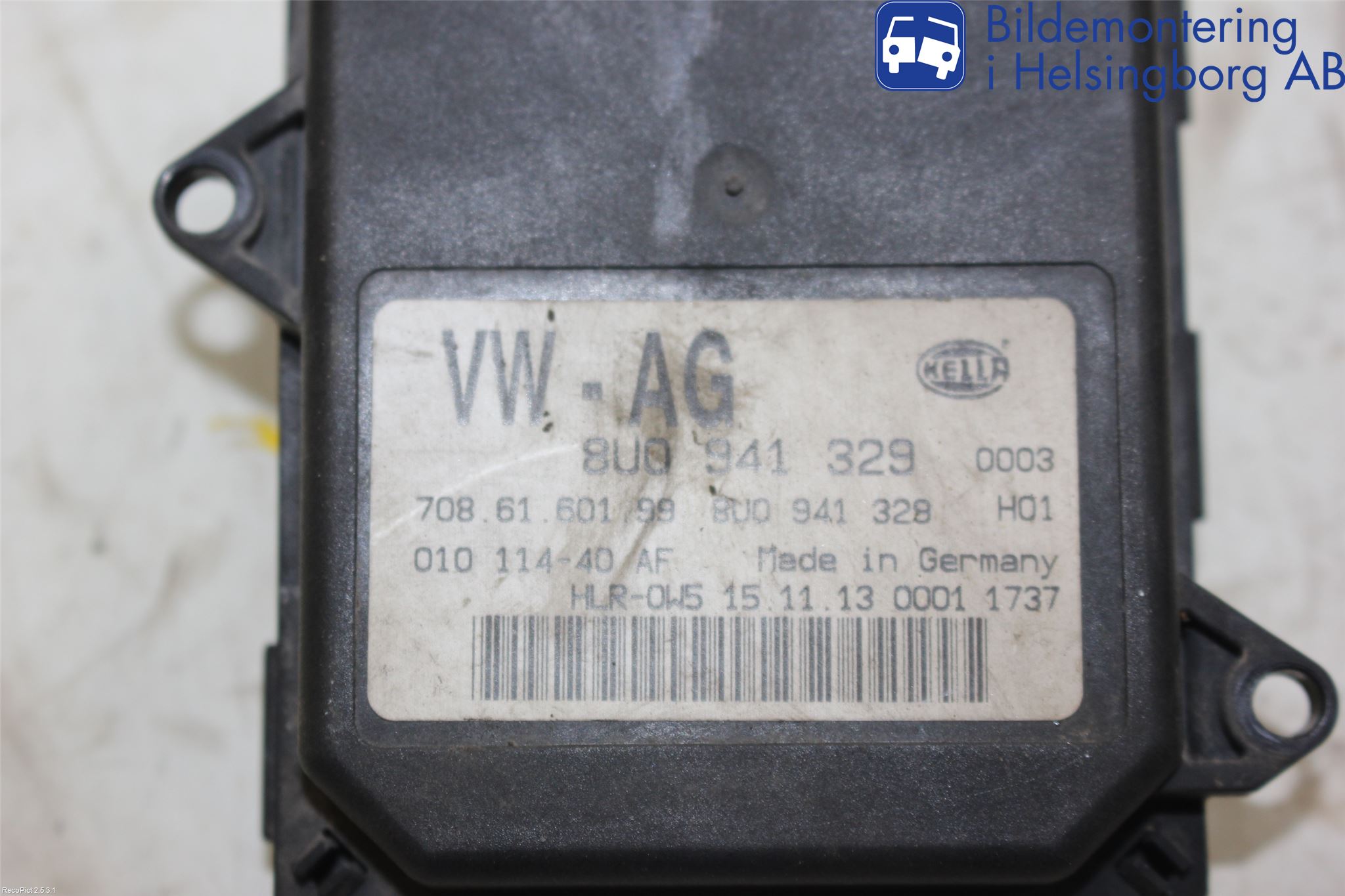 Skoda SUPERB 09-15 Styreenhet Xenon