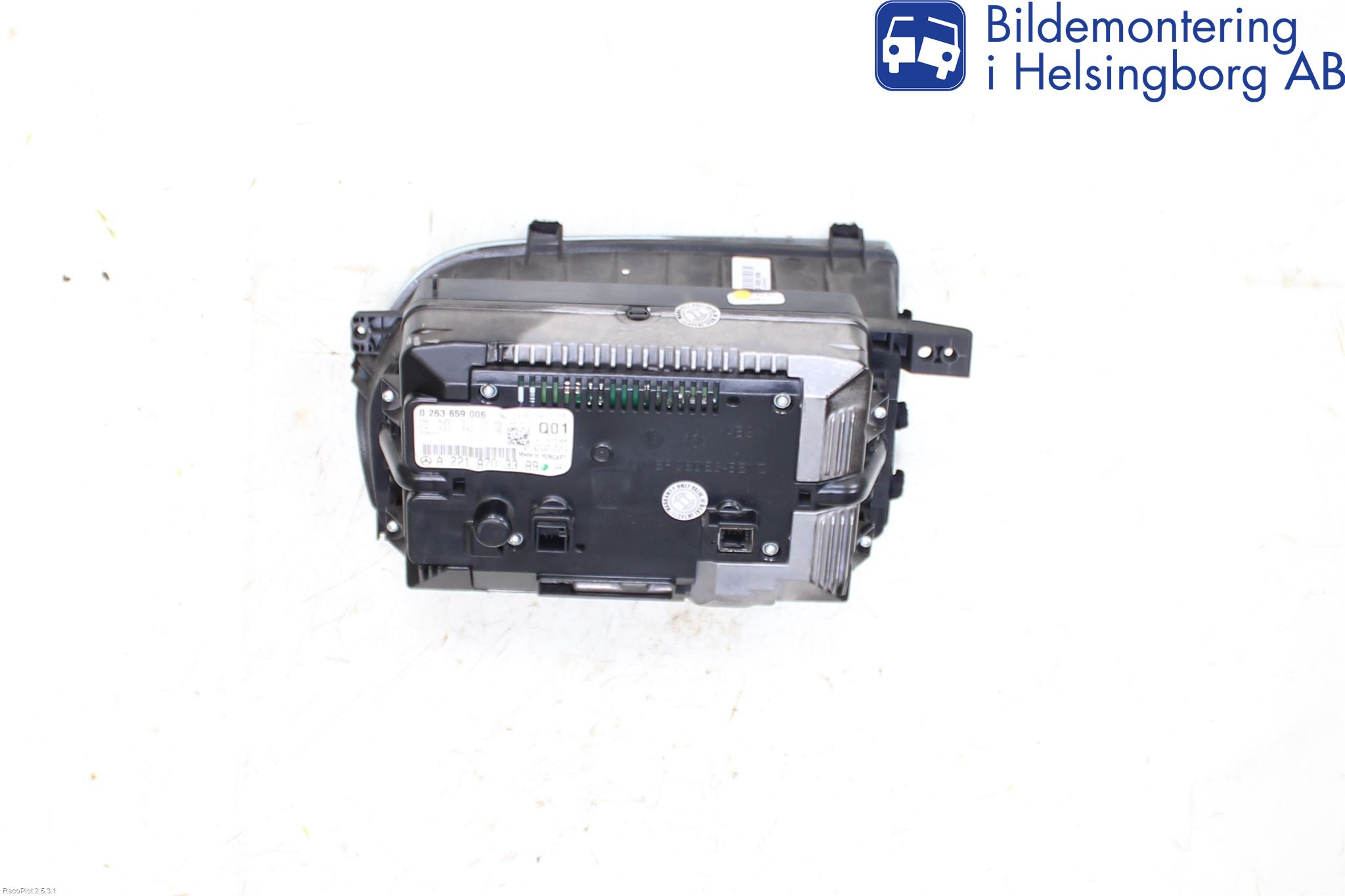Mercedes-Benz MB CL-KLASS (C216) 07-14 Instr Varselys - Display