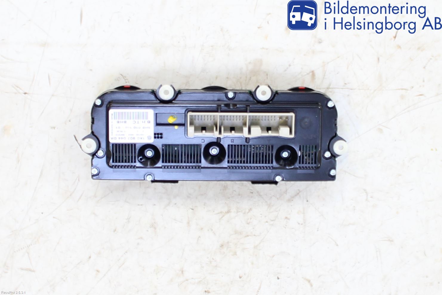 Volkswagen VW SCIROCCO 09-17 Varme Ac Betjening-Display