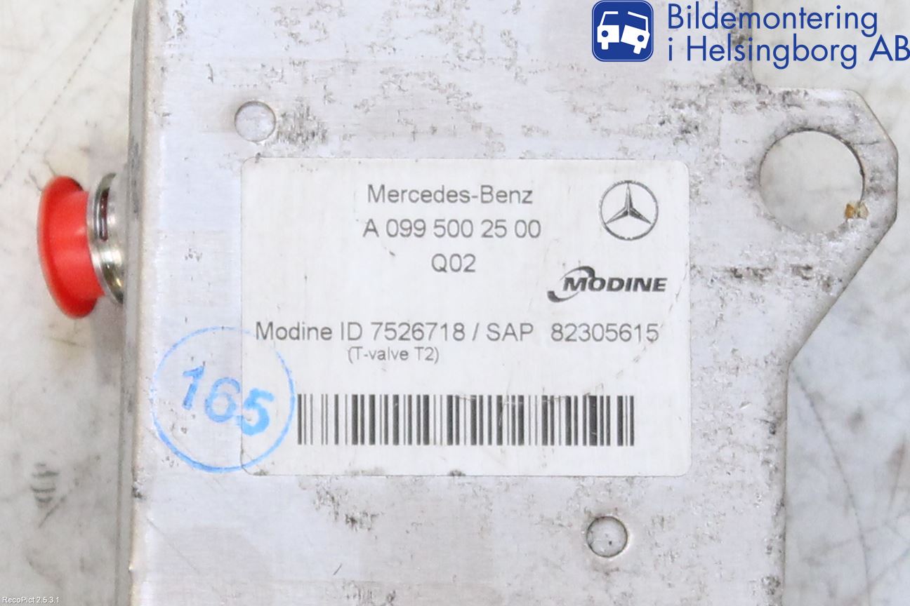 Mercedes-Benz MB GLC-KLASS (X253/C253) 15-22 Radiator Oljekjøler Automatgea