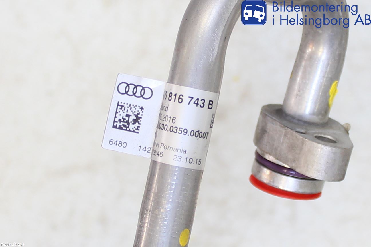 Audi A4/S4 B9 16-19 Varme Ac Slange - Rør