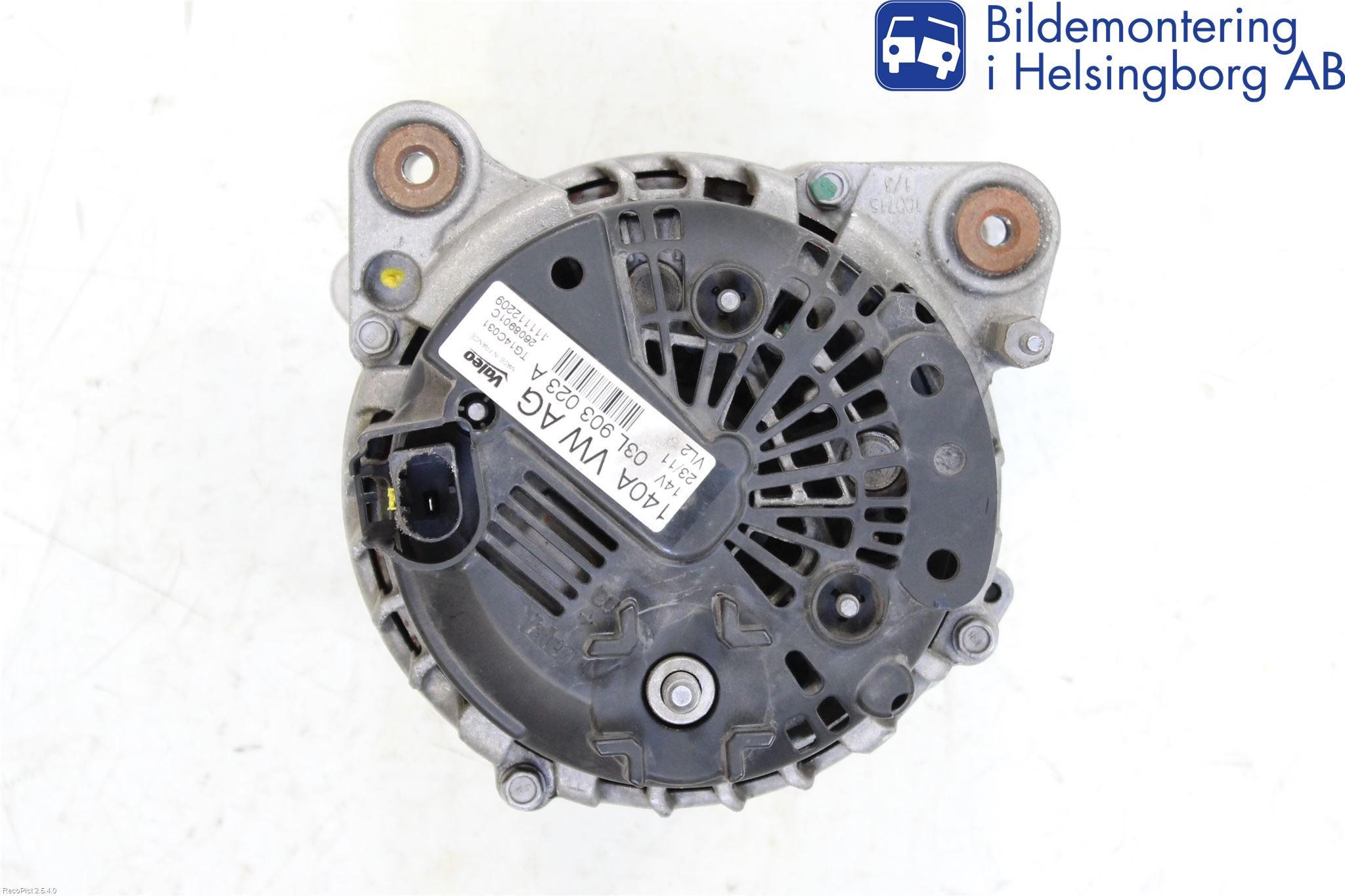 Volkswagen VW GOLF VI 09-13 Dynamo