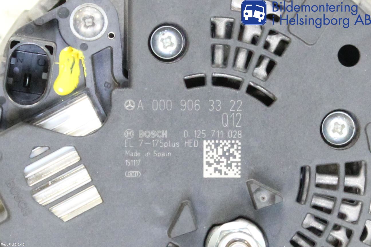 Mercedes-Benz MB CLA-KLASS (C117/X117) 13-19 Dynamo