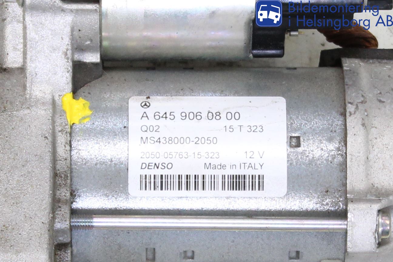 Mercedes-Benz MB CLA-KLASS (C117/X117) 13-19 Startmotor Diesel