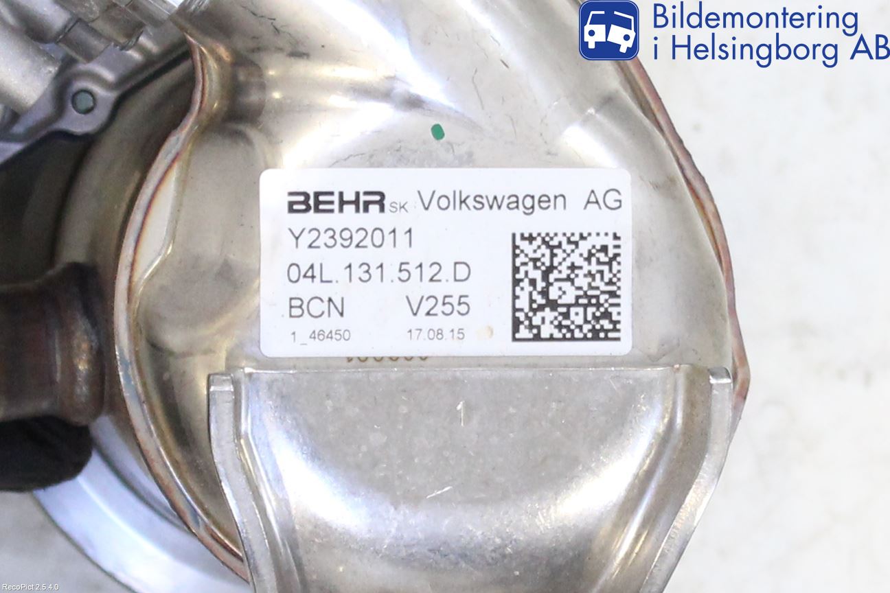 Volkswagen VW TIGUAN 07-16 Eksos Kjøler